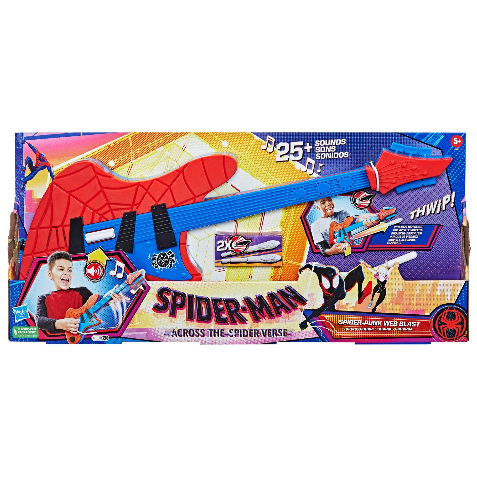 Hasbro Spider Man Across the Spider Verse Spider Punk Web Blast