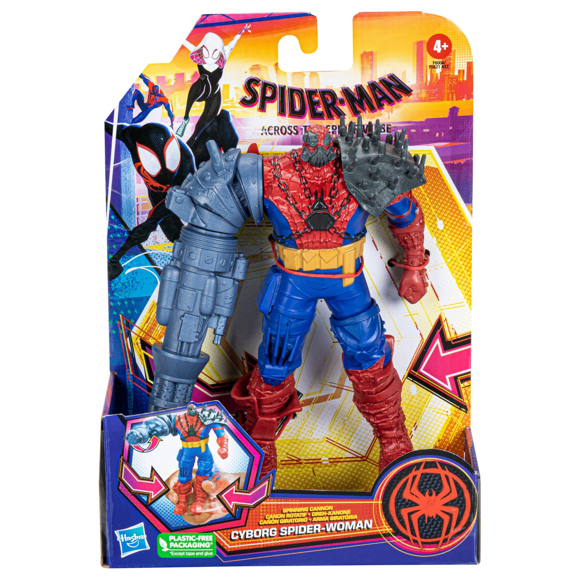 Hasbro Spider-Man: Across the Spider-Verse Cyborg Spider-Woman 6-in Action Figure