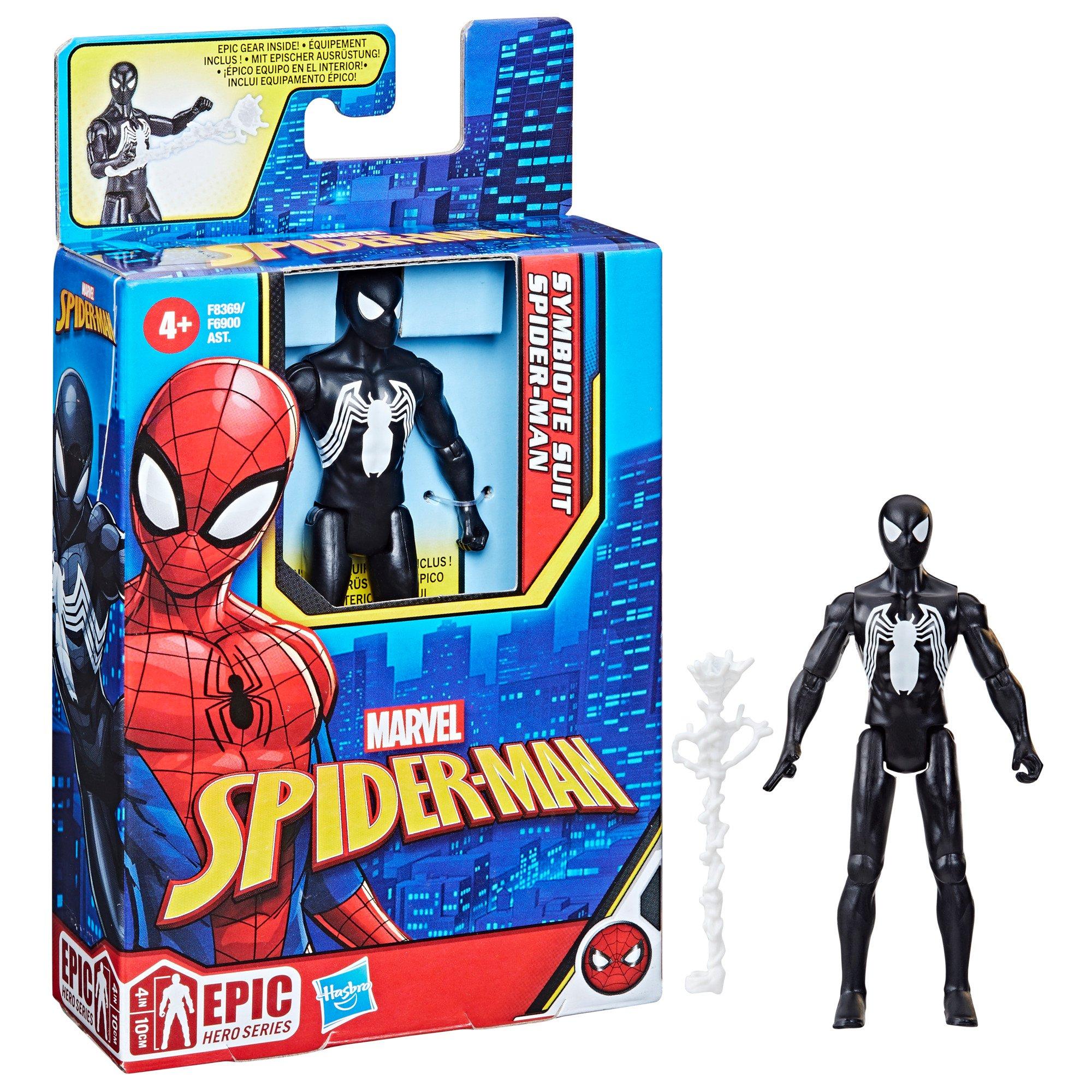 Hasbro Spider Man Symbiote Suite Spider Man 4 in Action Figure