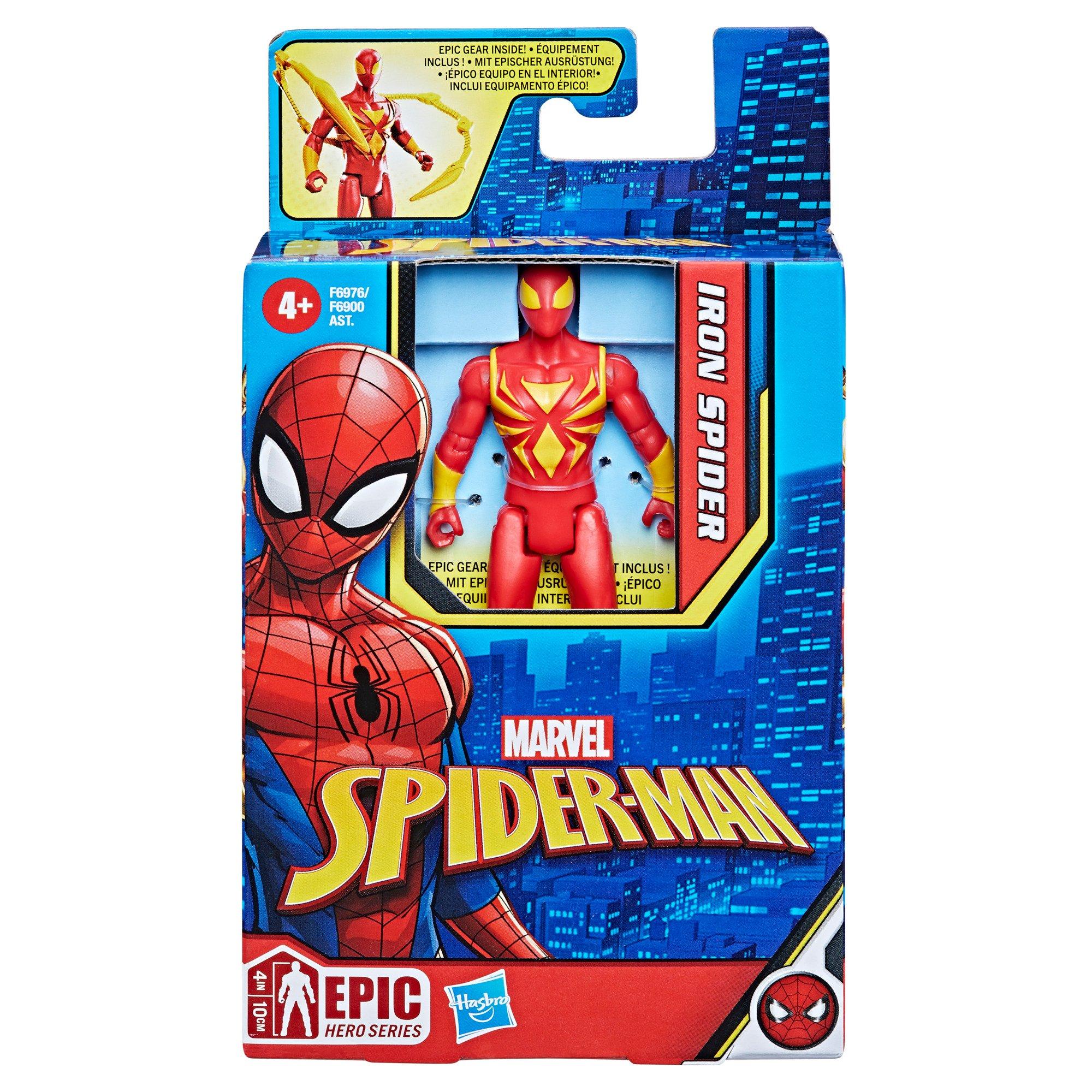 Hasbro Marvel Epic Hero Series Spider-Man Iron Spider 4-in Action Figure