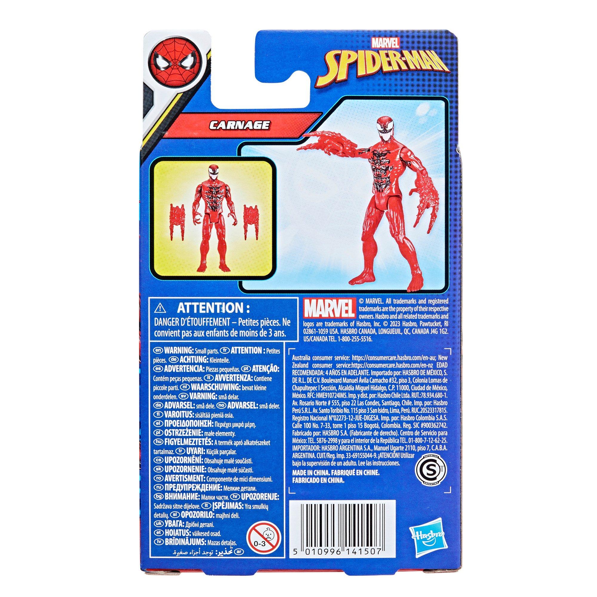 Hasbro Spider-Man Carnage 4-in Action Figure | GameStop