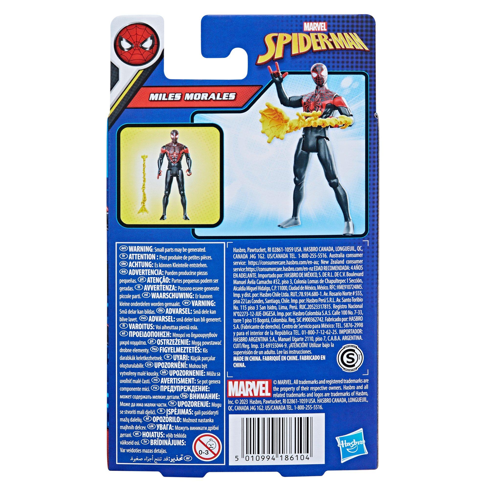 Hasbro Marvel Legends Series Spider-Man: New Generation Figurine articulée Miles  Morales Merchandise