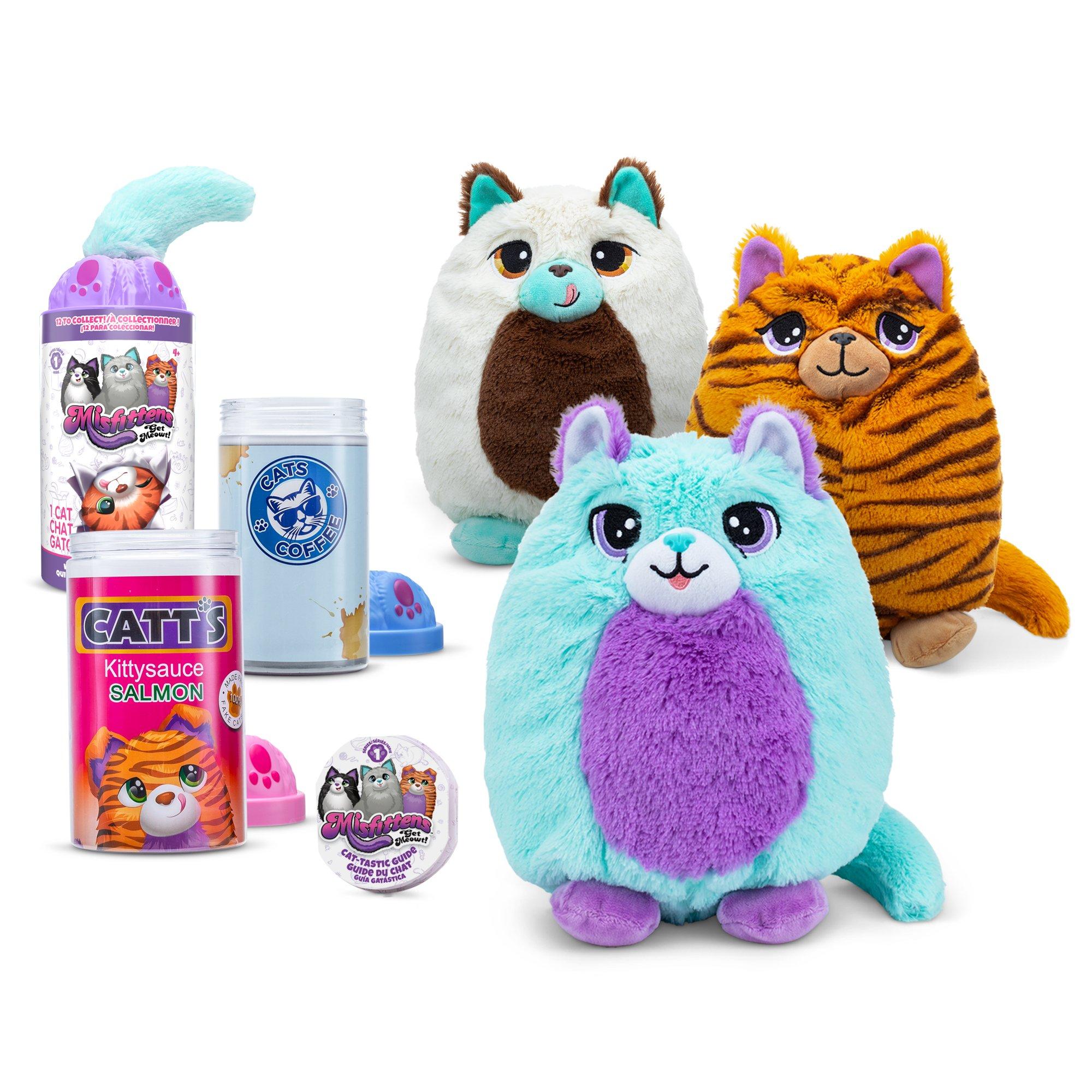 Basic Fun Misfittens Surprise Collectible Squishy Plush