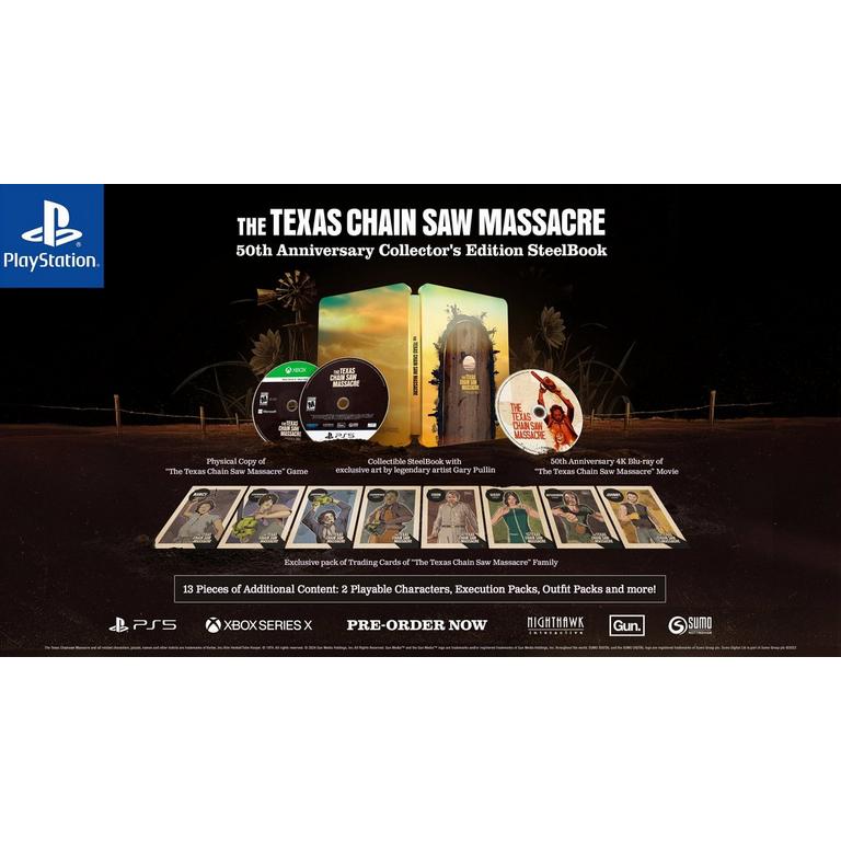The Texas Chain Saw Massacre 50th Anniversary Collector's Edition SteelBook  - PlayStation 5