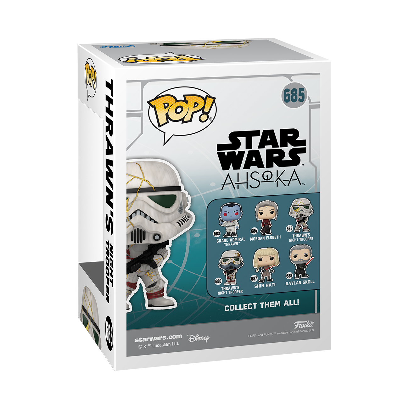 Funko POP! Television: Star Wars Ahsoka Thrawn's Night Trooper -in Vinyl Bobblehead Figure