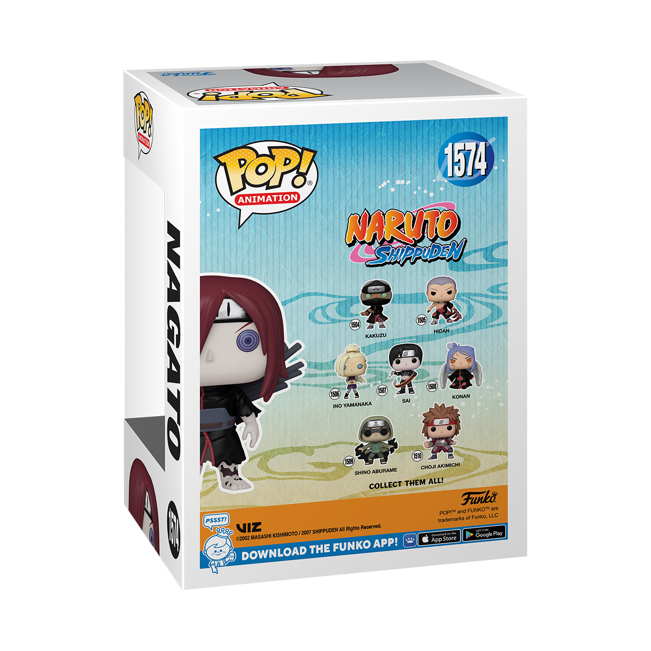 Funko POP! Animation: Naruto: Shippuden Pain Glow-in-the-Dark Vinyl Fi