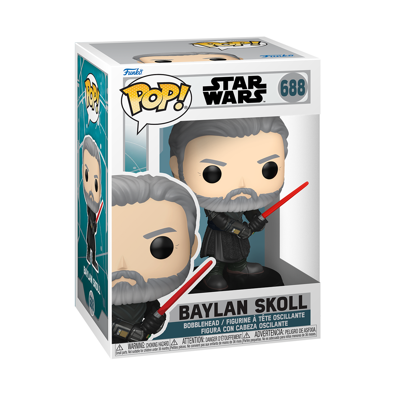 Funko POP! Television: Star Wars Ahsoka Baylon Skoll 3.95-in Vinyl Bobblehead Figure