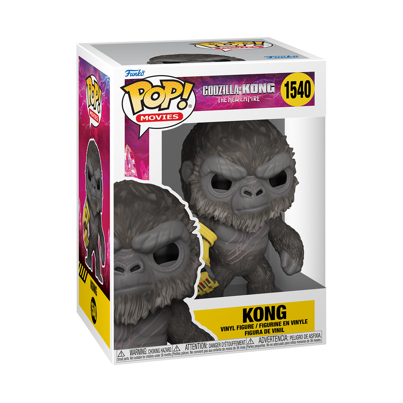 Funko POP! Movies: Godzilla x Kong: The New Empire - King Kong 4-in Vinyl  Figure