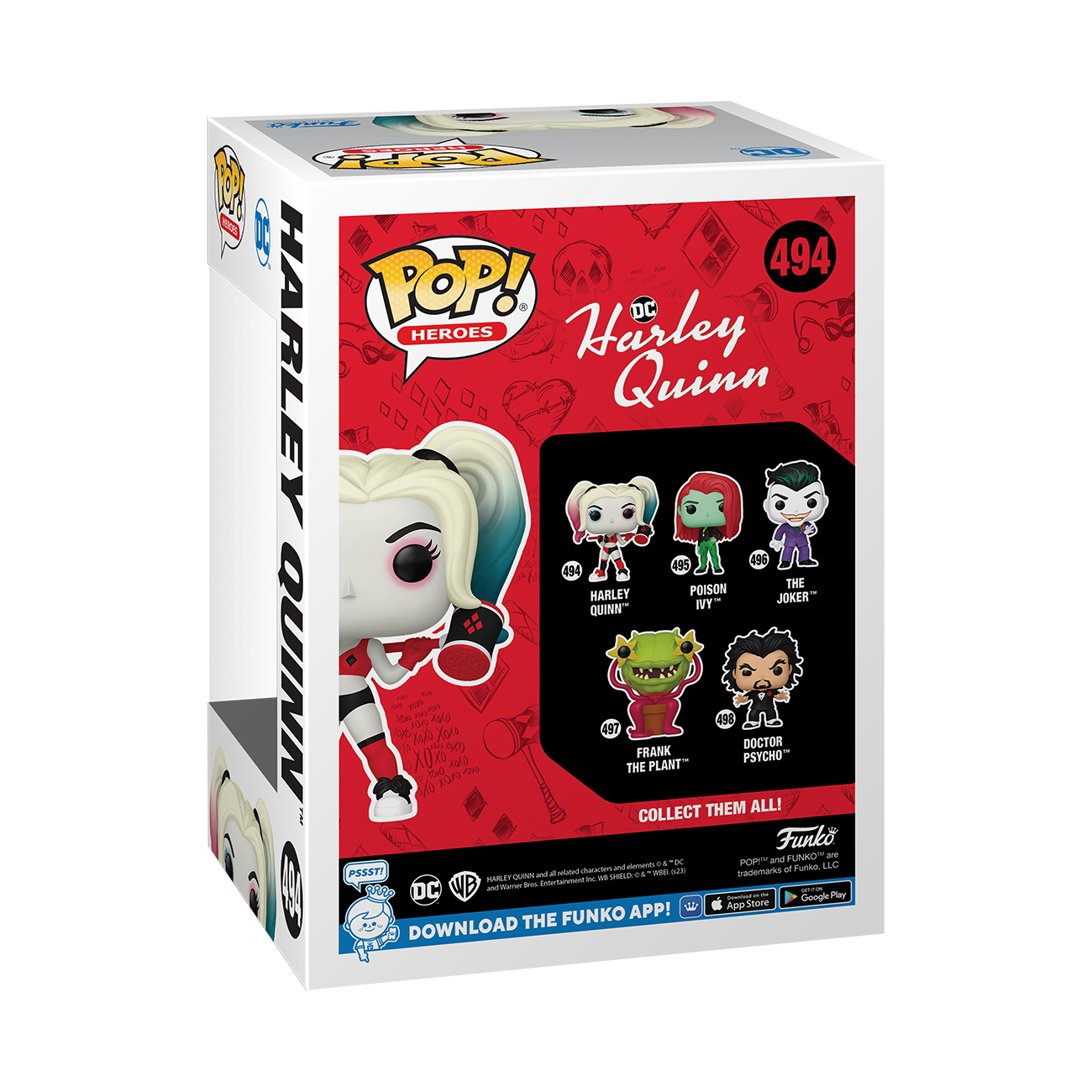 Buy Pop! Harley Quinn with Cards at Funko.