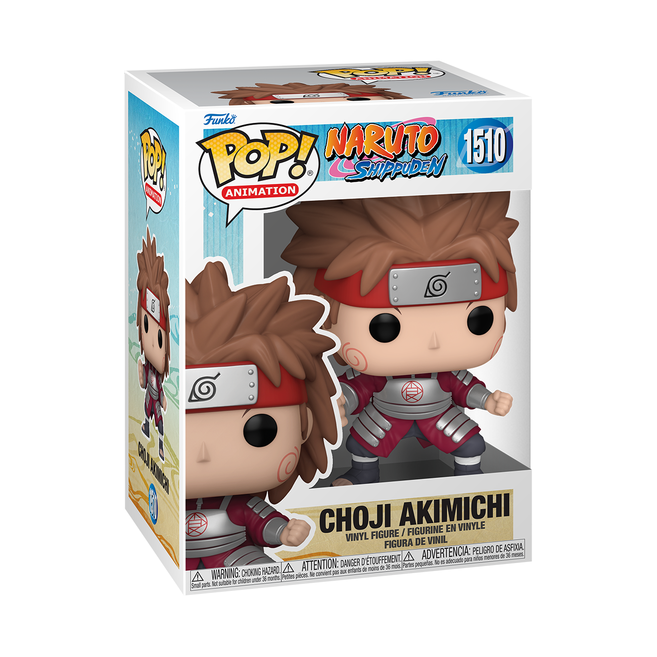 Funko POP! Animation: Naruto Shippuden Choji Akimichi 4.53-in Vinyl Figure