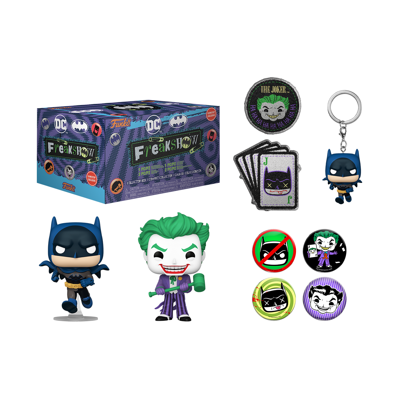 Funko POP! Batman Gotham Freakshow Box GameStop Exclusive