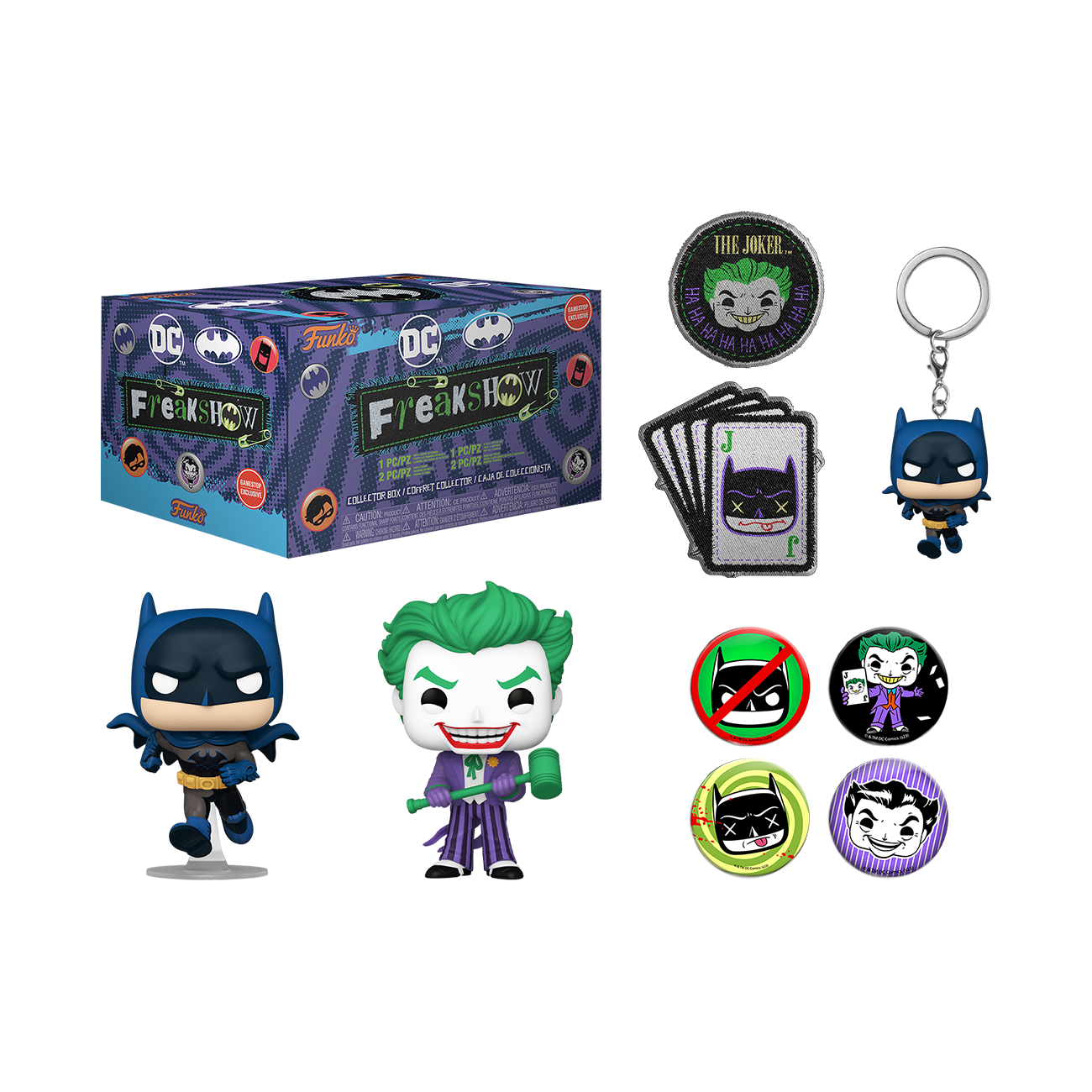 Dc gamer funko mystery box sale only at gamestop