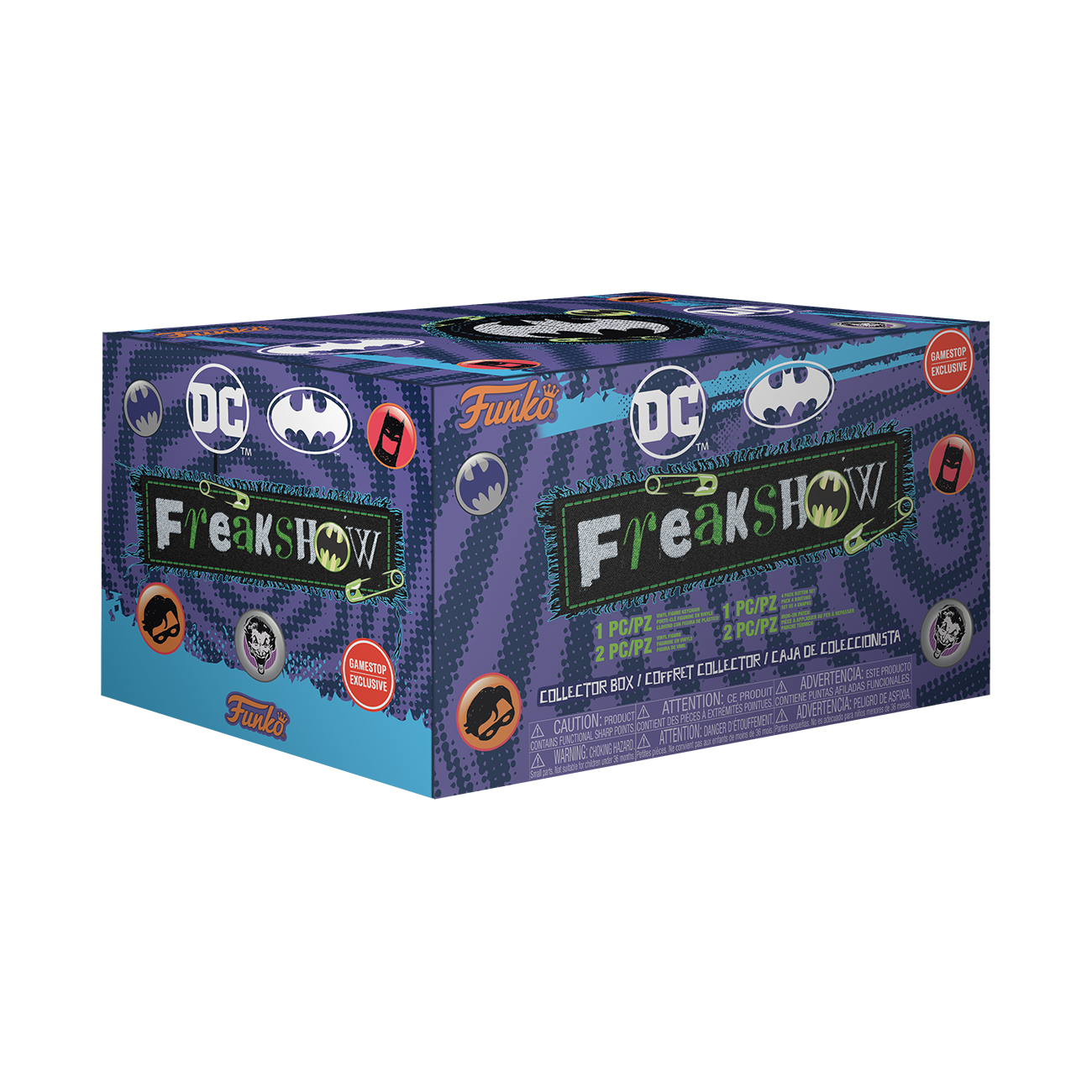 Funko POP! Batman Gotham Freakshow Box GameStop Exclusive