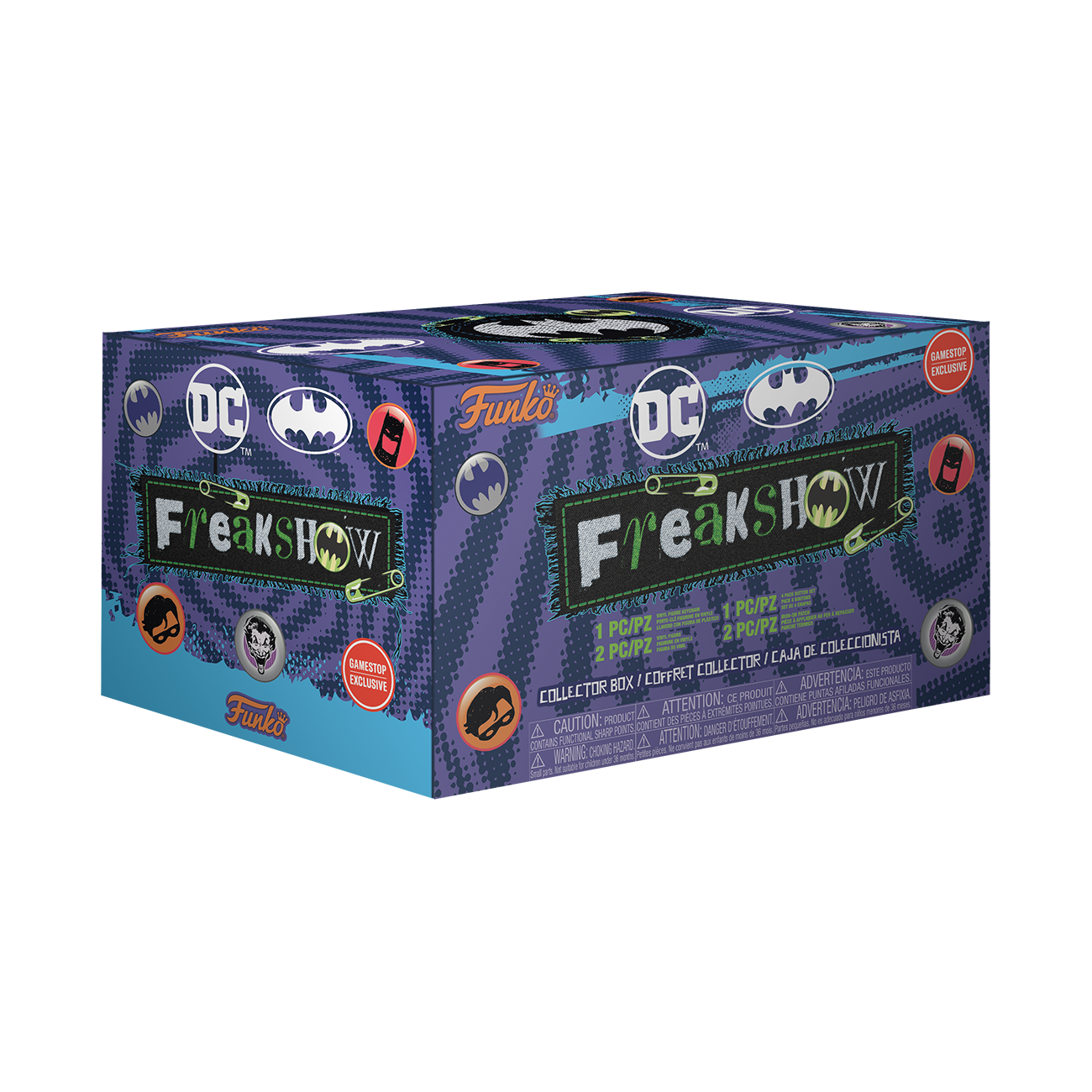 Dc gamer funko mystery box discount only at gamestop