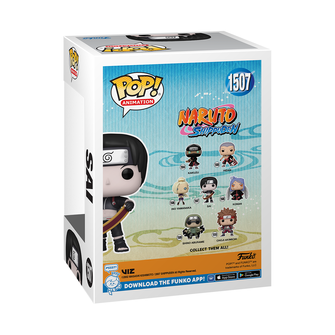 Naruto Pop! Animation Vinyl figurine Sai 9 cm