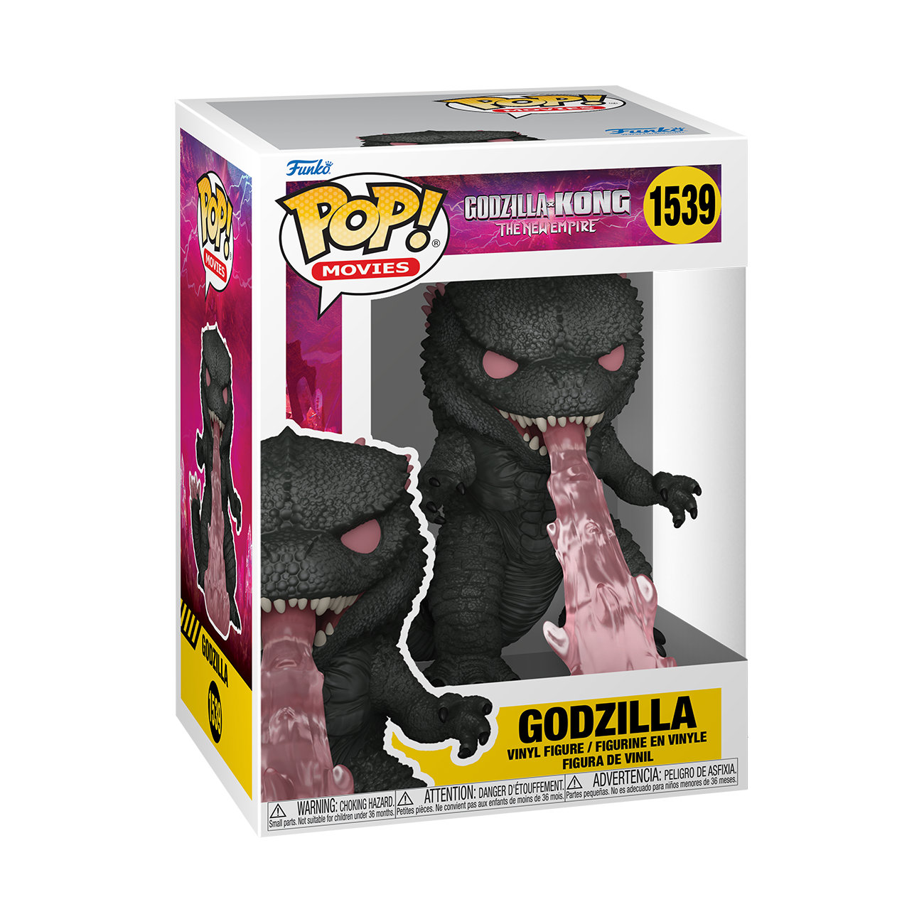 Funko POP! Movies: Godzilla vs Kong New Empire - Godzilla (with Heat-Ray) 4.3-in Vinyl Figure