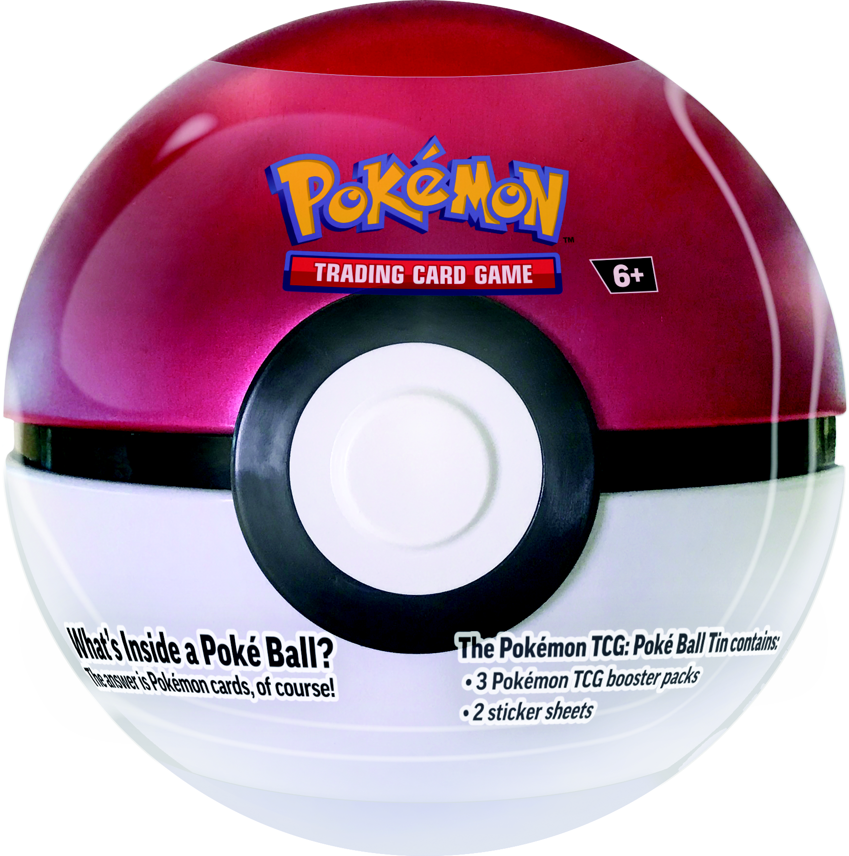 Pokemon Poke Ball Tin Trading Card Game (Styles May Vary) | GameStop