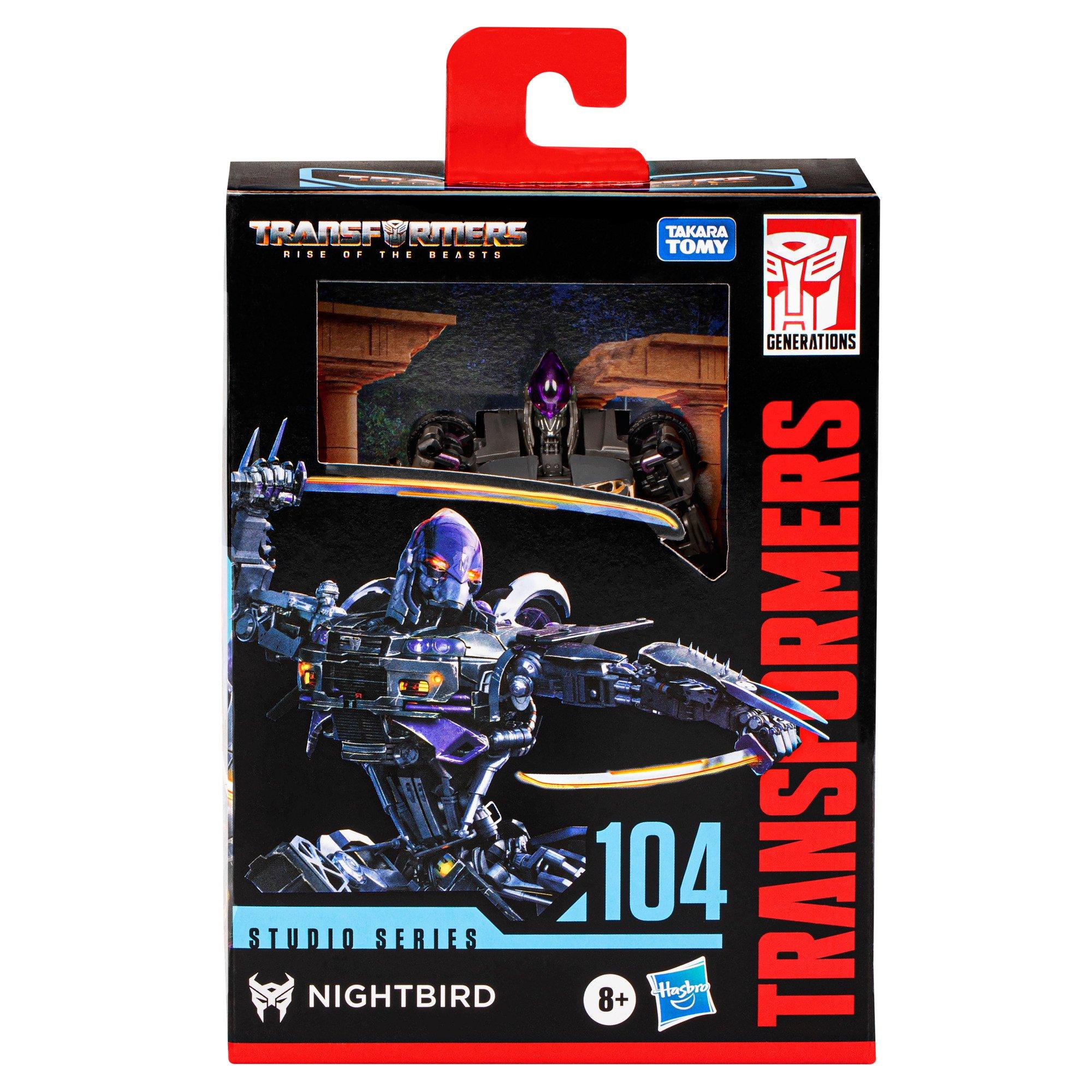 Hasbro Transformers Studio Series Deluxe Class 104 Nightbird 4.5