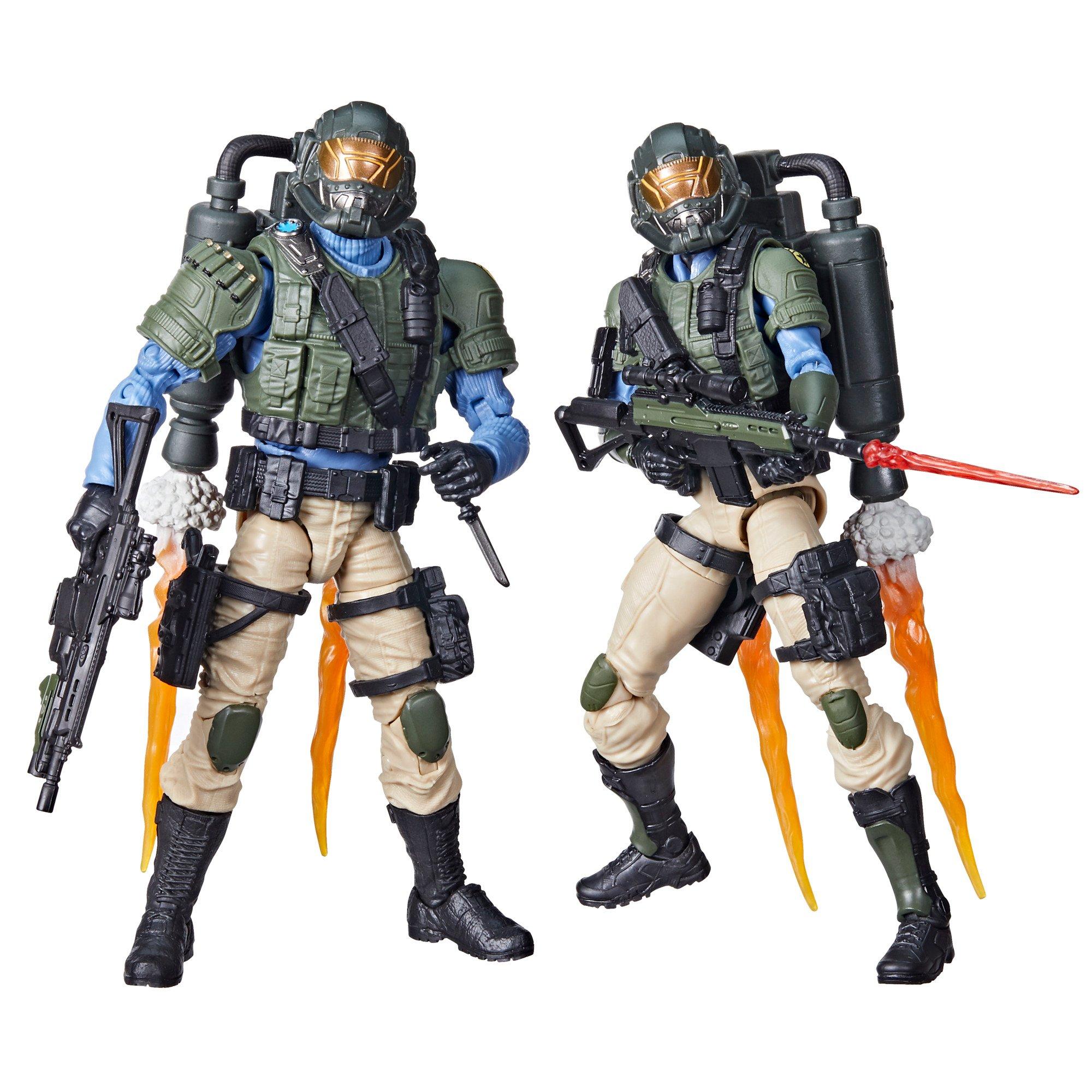 Hasbro G.I Joe Classified Series Steel Corps Troopers 6-in Action