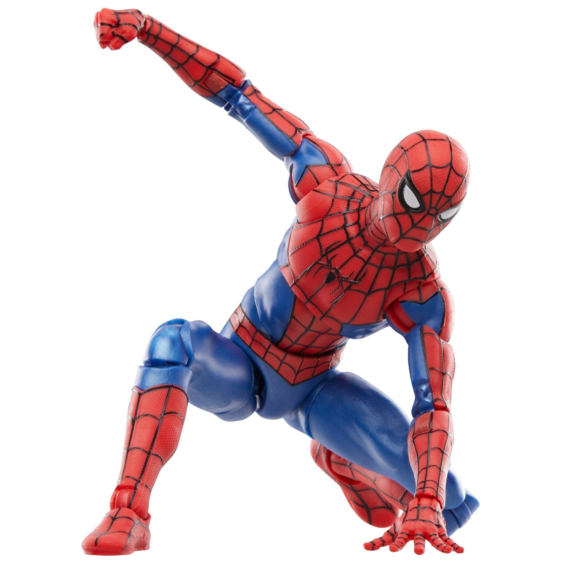  Marvel Legends Series Spider-Man, Spider-Man: No Way Home  Collectible 6-Inch Action Figures, Ages 4 and Up : Toys & Games