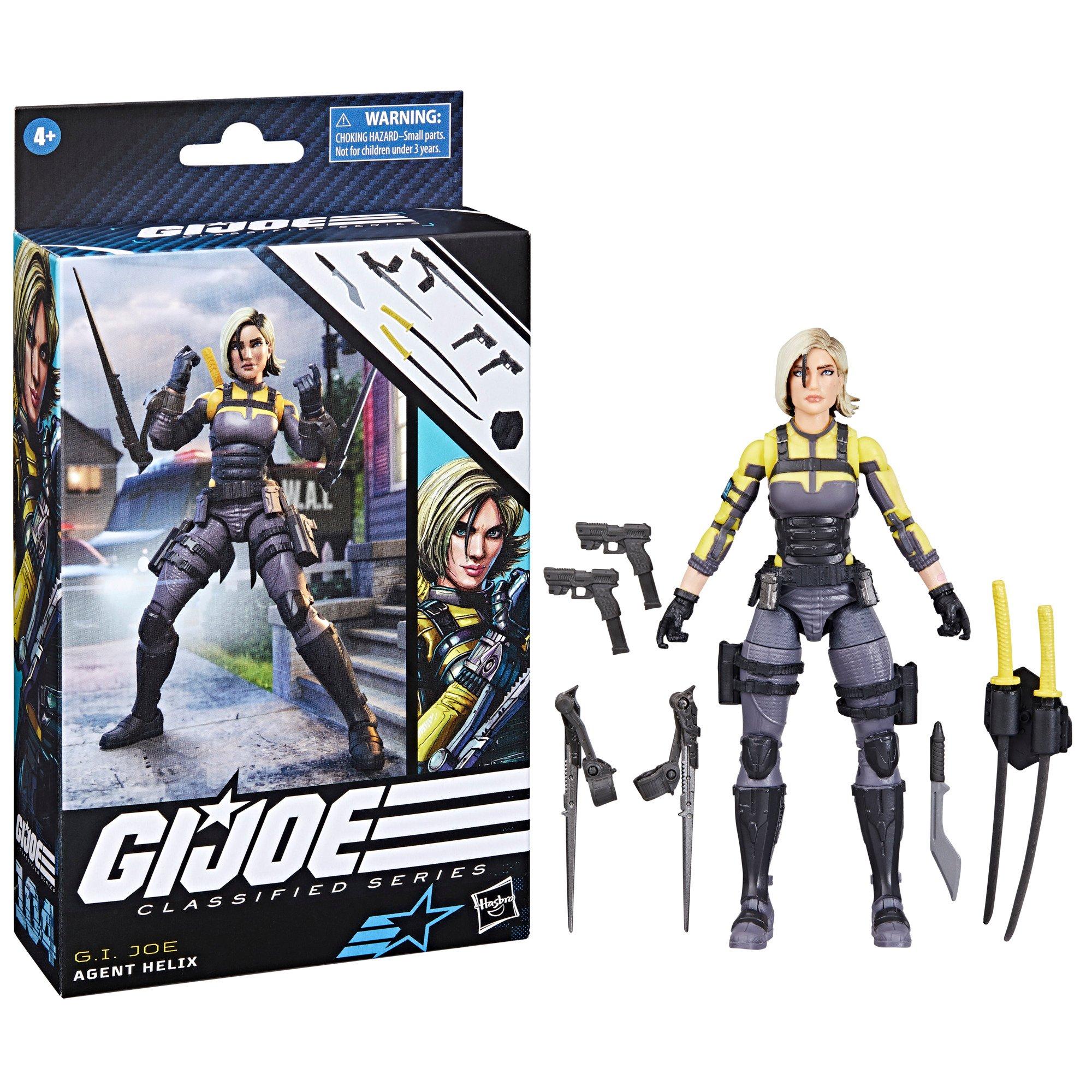 Hasbro G.I. Joe Classified Series Line Agent Helix 6-in Action Figure