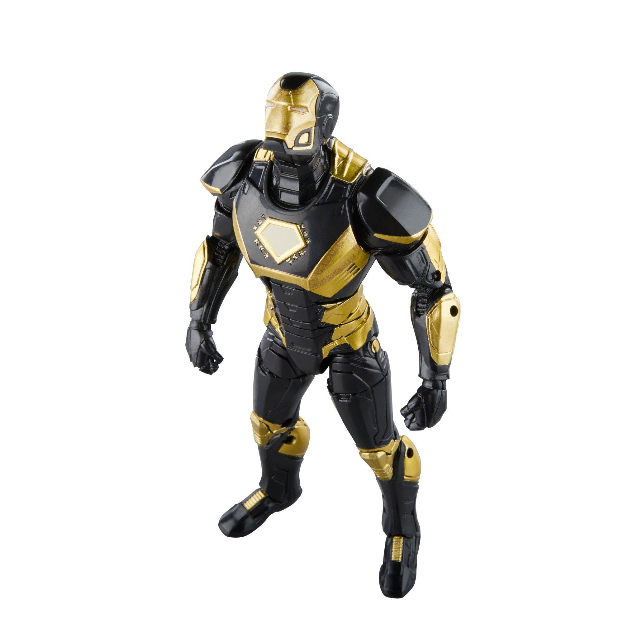 Black iron man action hot sale figure