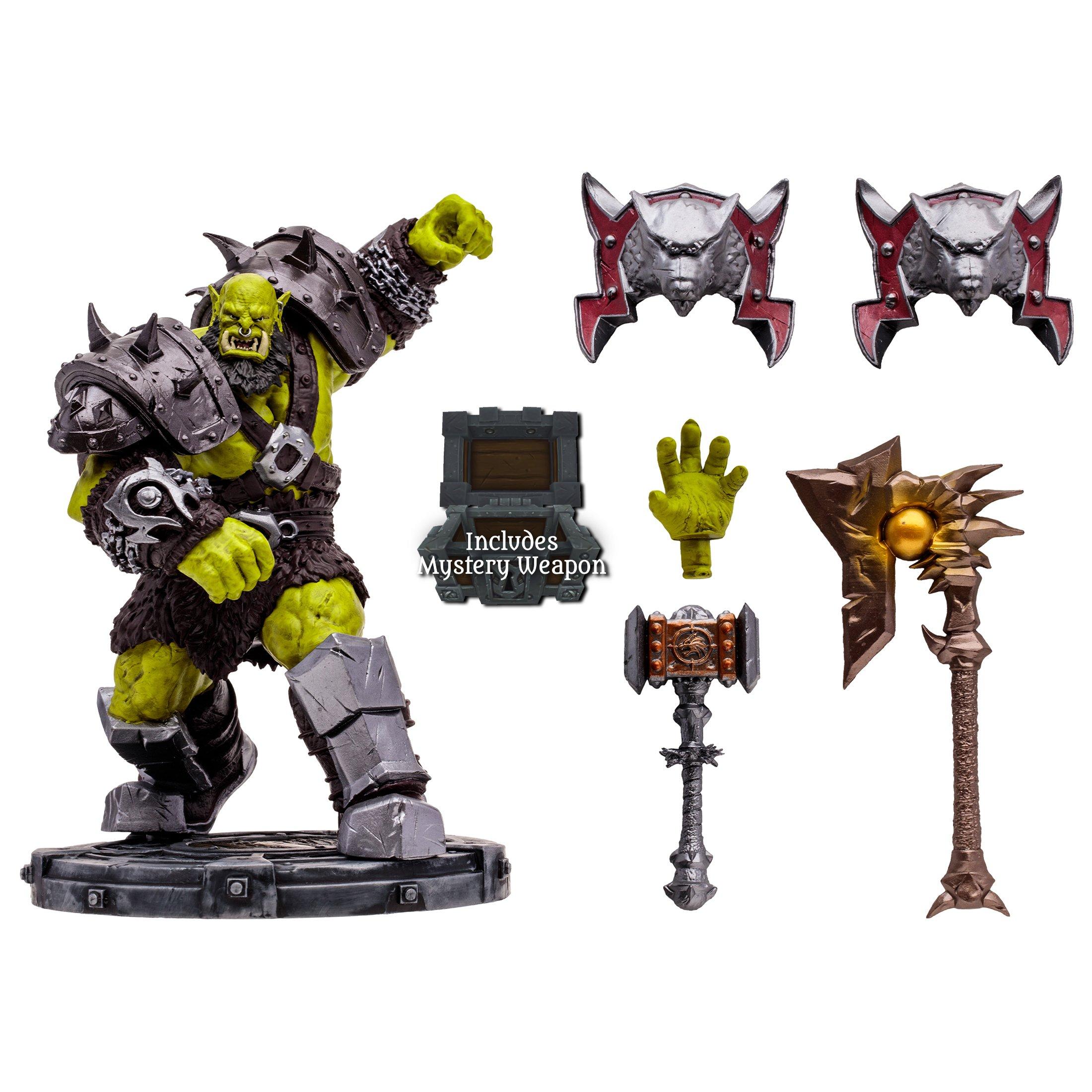 McFarlane Toys World of Warcraft Orc: Shaman/Warrior (Rare) 6-in Action Figure