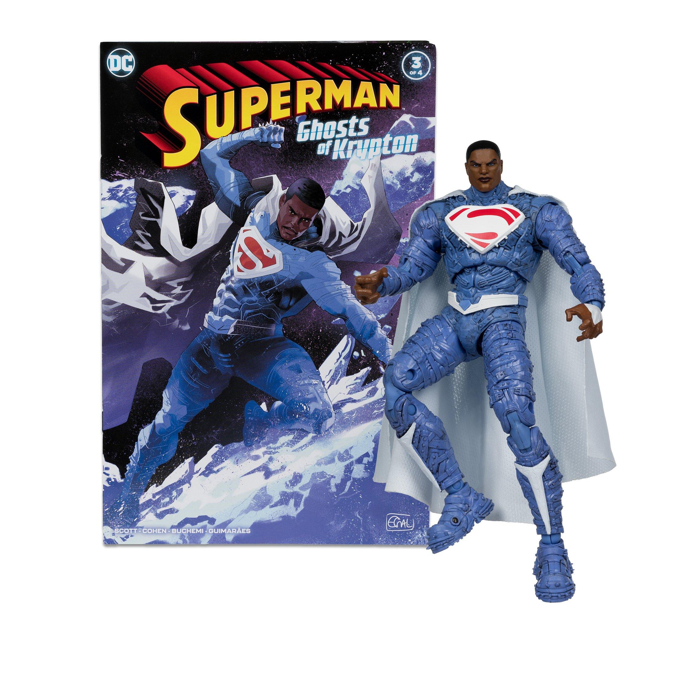 Mcfarlane Toys Dc Multiverse Superman Ghost Of Krypton Superman Earth