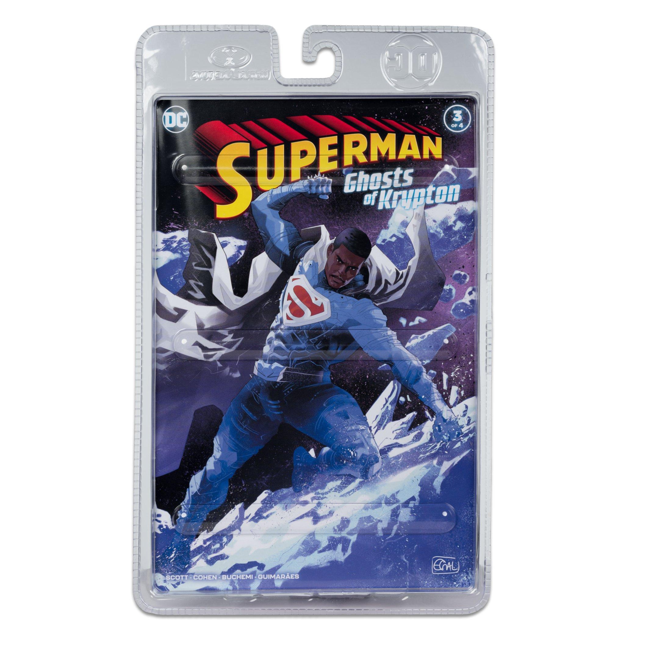 McFarlane Toys DC Multiverse Superman: Ghost of Krypton Superman (Earth-2) 7-in Action Figure with Comic
