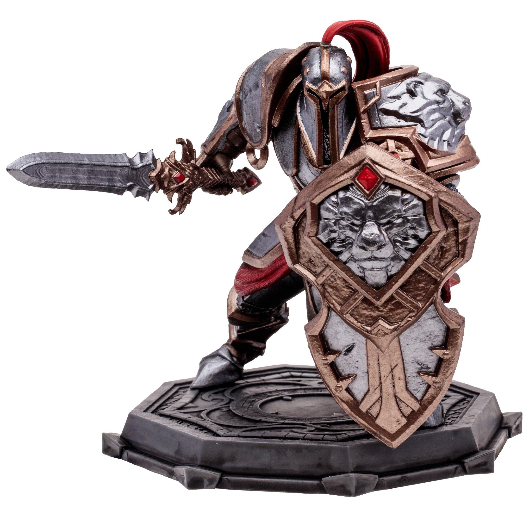 McFarlane Toys World of Warcraft Human: Paladin/Warrior (Rare)  6-in Action Figure