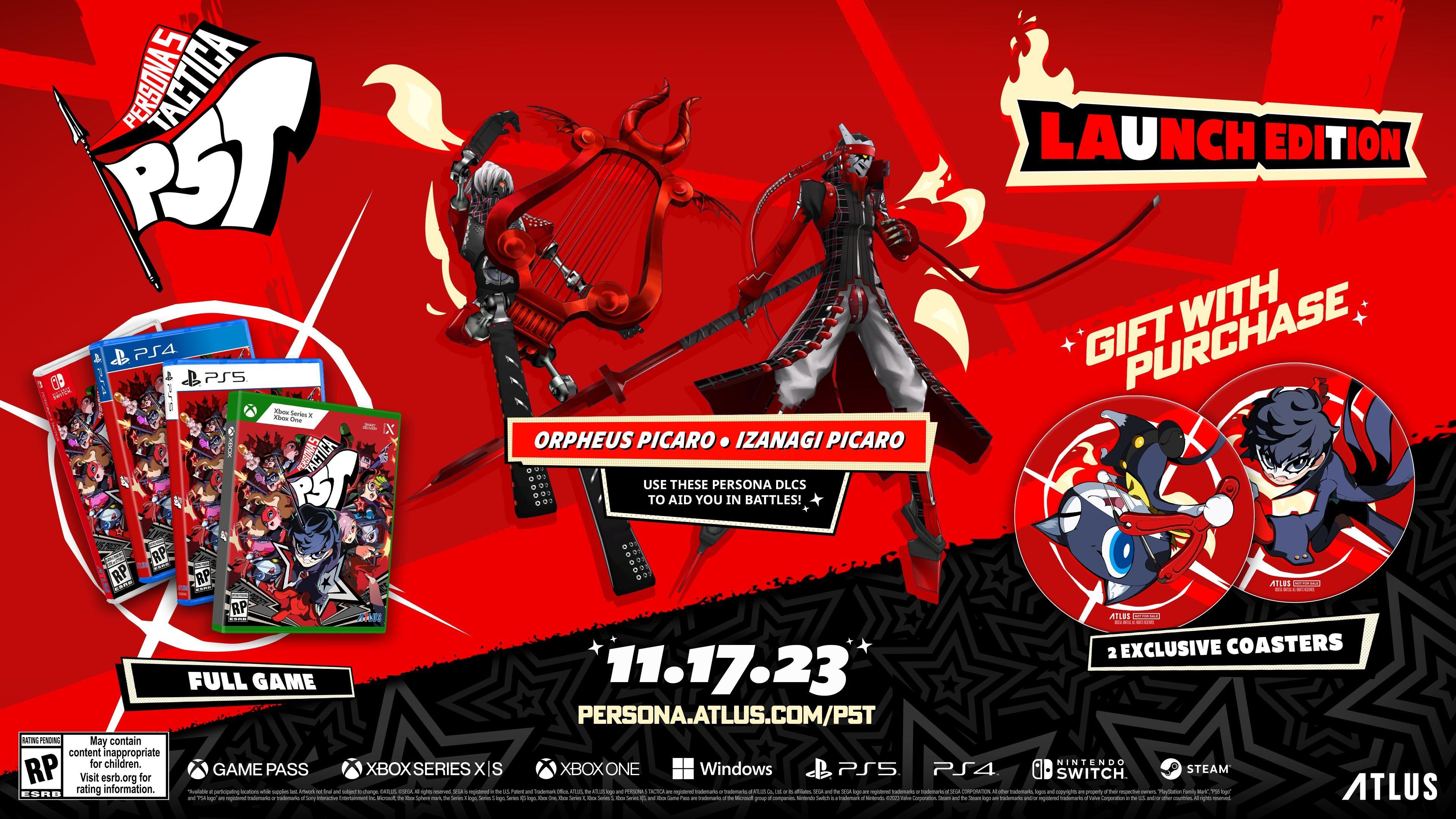 Persona 5 Tactica: Digital Deluxe Edition for Nintendo Switch - Nintendo  Official Site