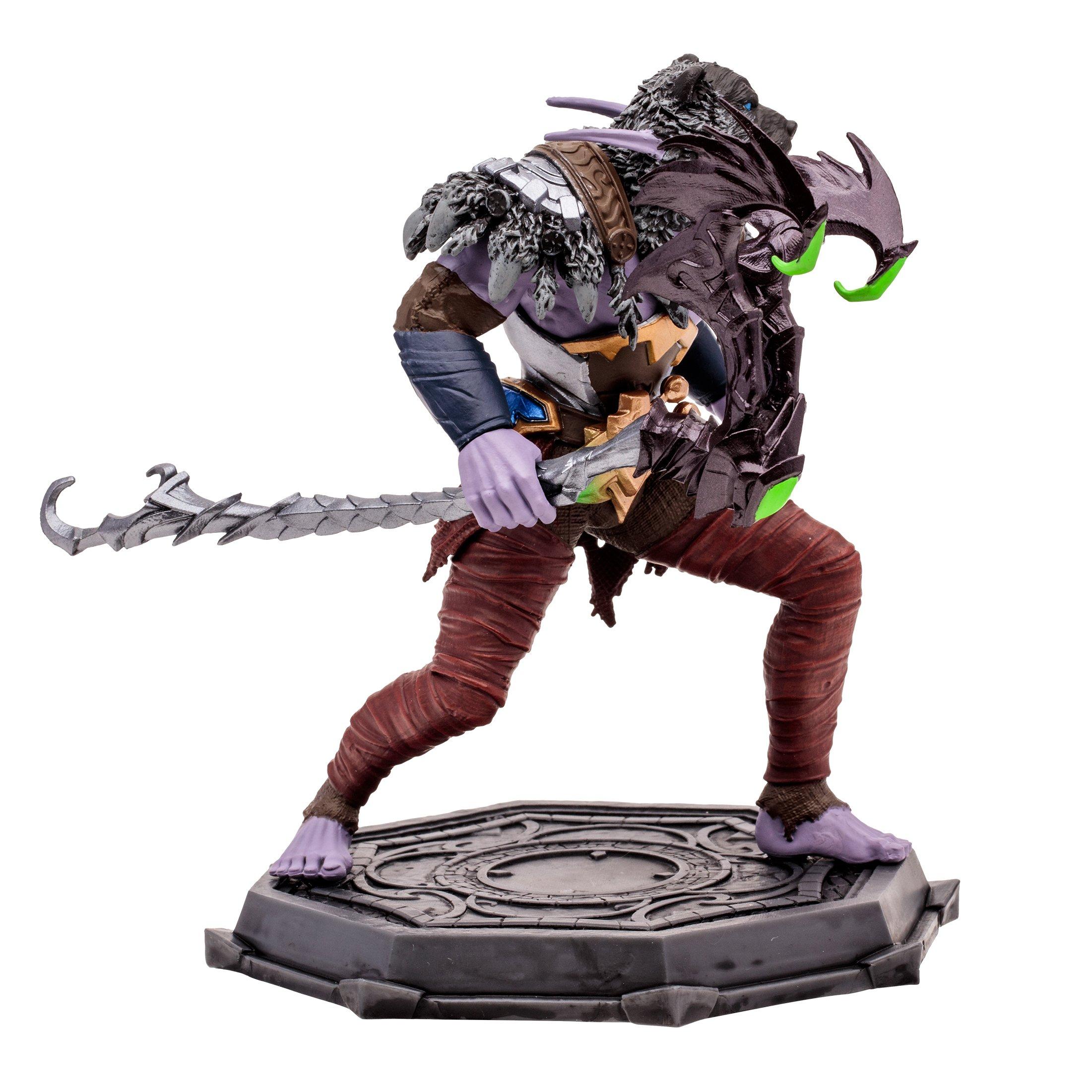 MCFARLANE TOYS: World Of Warcraft Figurine Elfe de la Nuit Druide Rogue  (Epic) 15 Cm McFarlane Toys - Vendiloshop