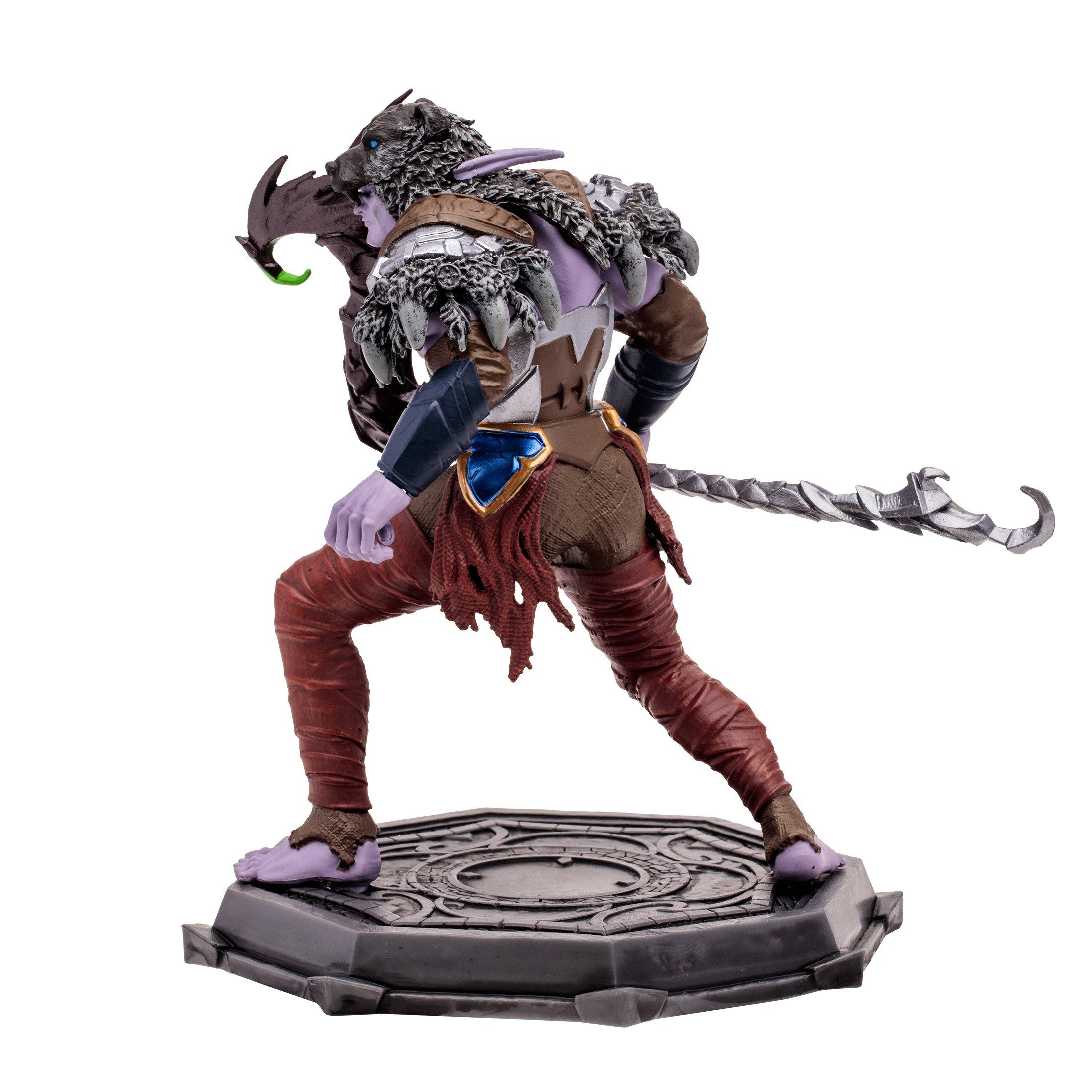 MCFARLANE TOYS: World Of Warcraft Figurine Elfe de la Nuit Druide Rogue  (Epic) 15 Cm McFarlane Toys - Vendiloshop