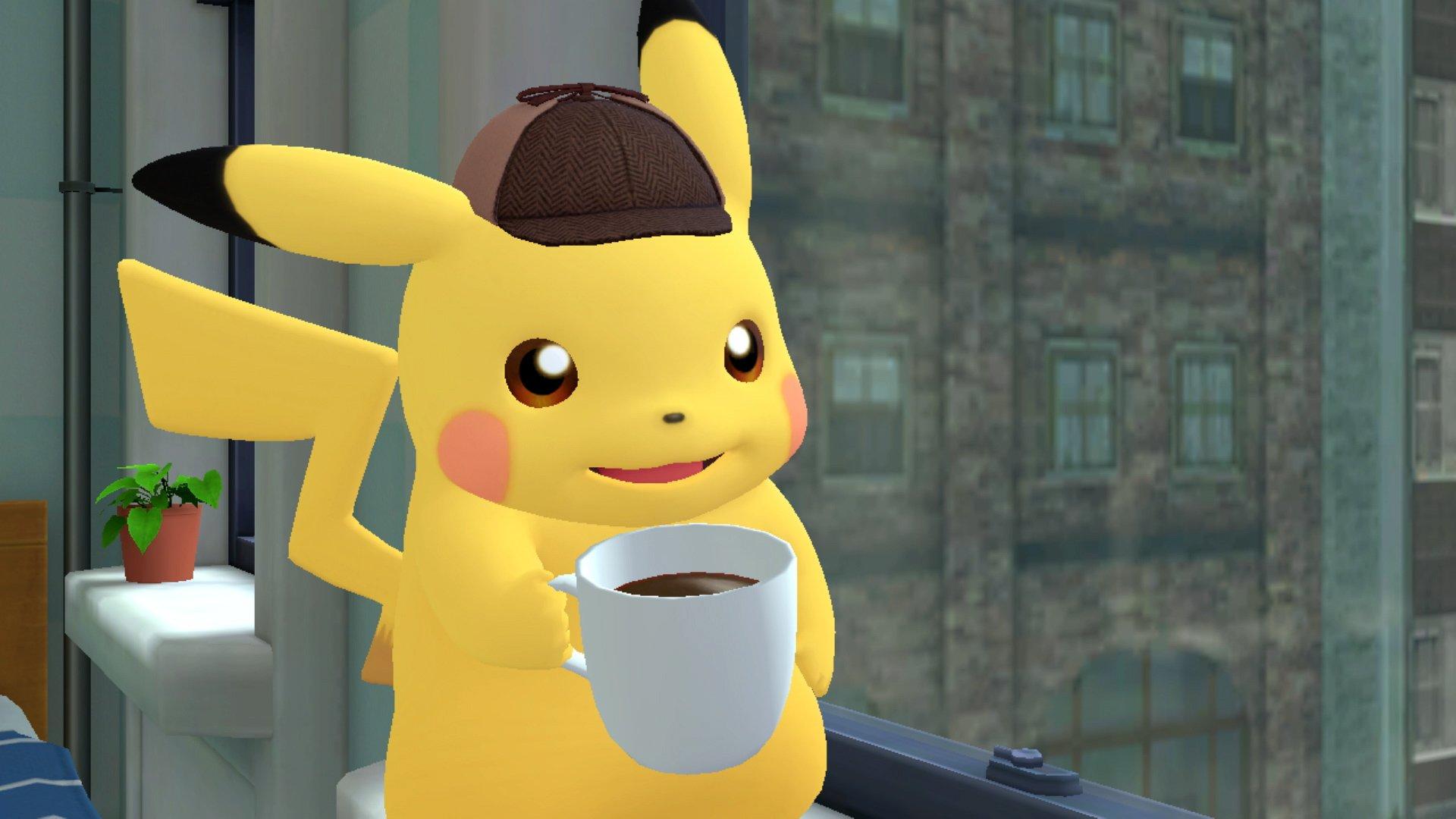 Detective Pikachu™ Returns Cup Cozy - Nintendo Official Site