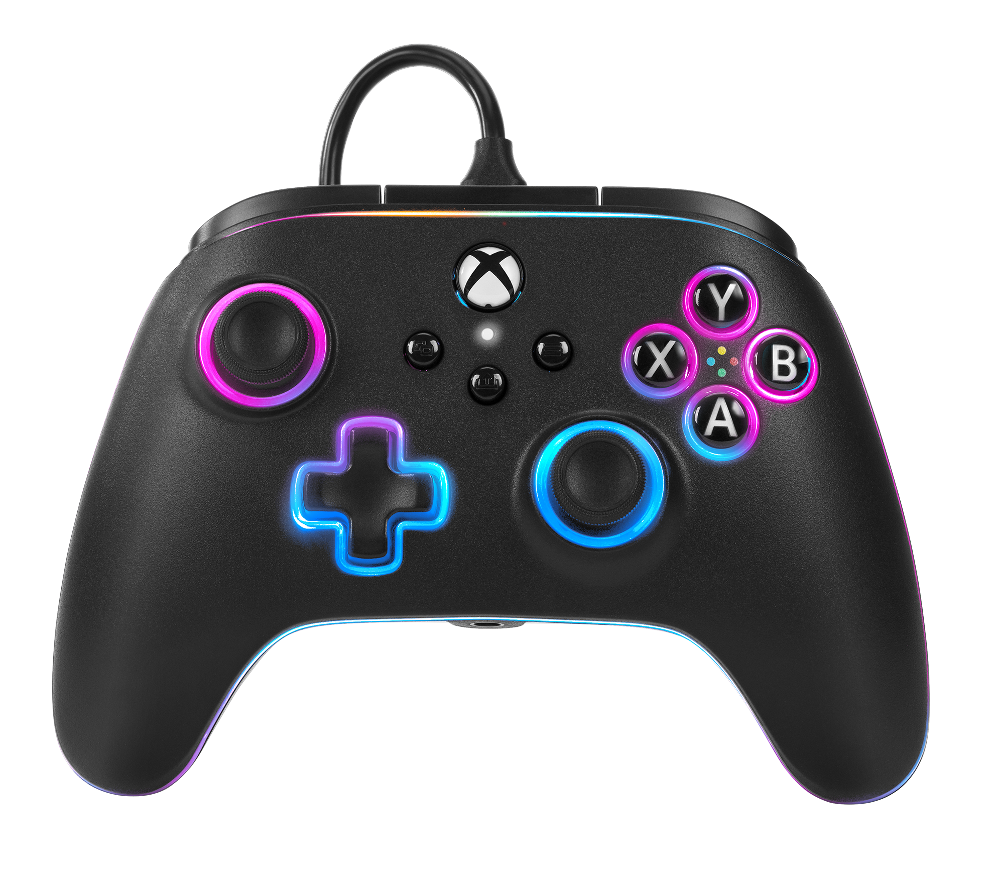 PowerA Advantage Wired Controller for Xbox Series X|S with Lumectra - Black