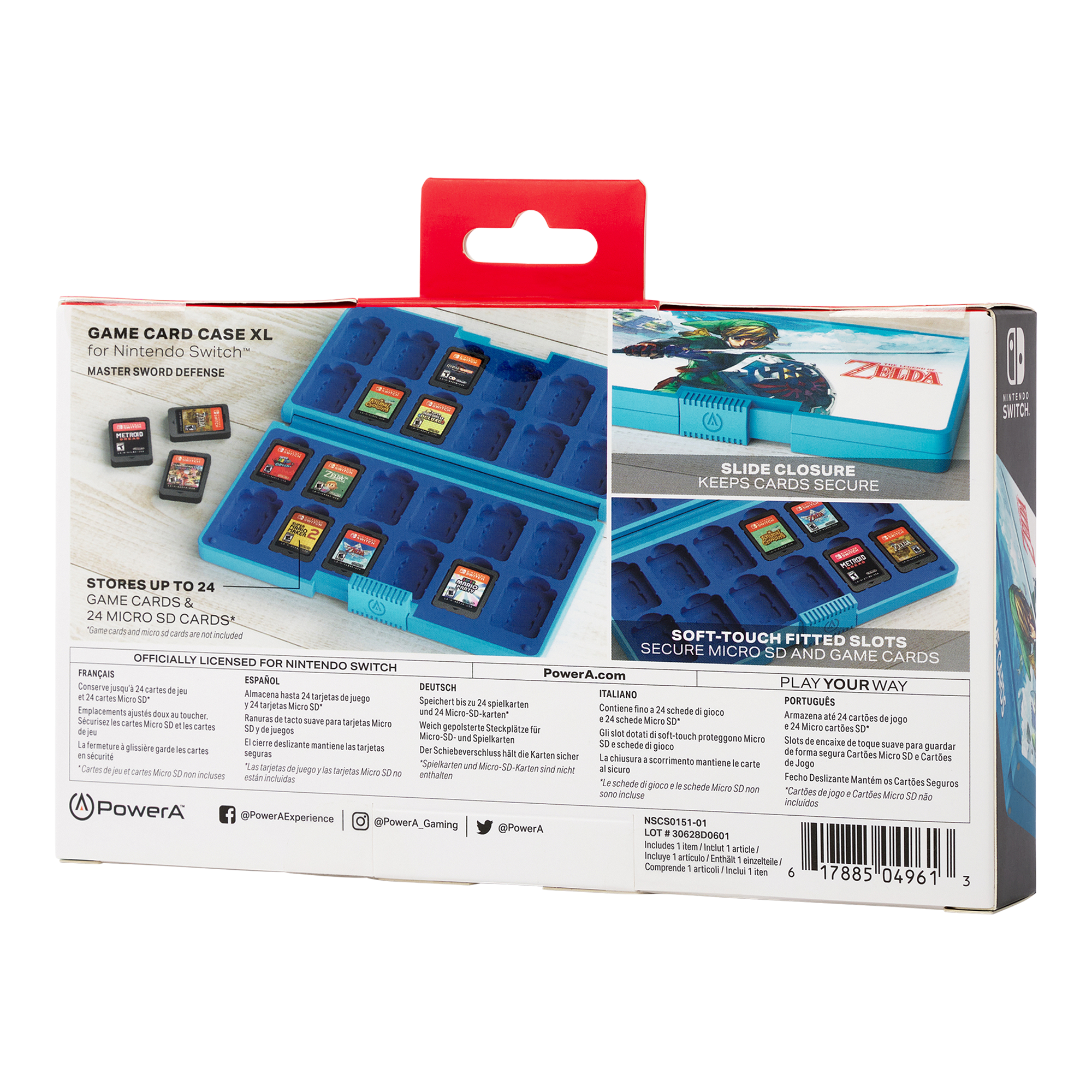 Power a nintendo hot sale switch game case