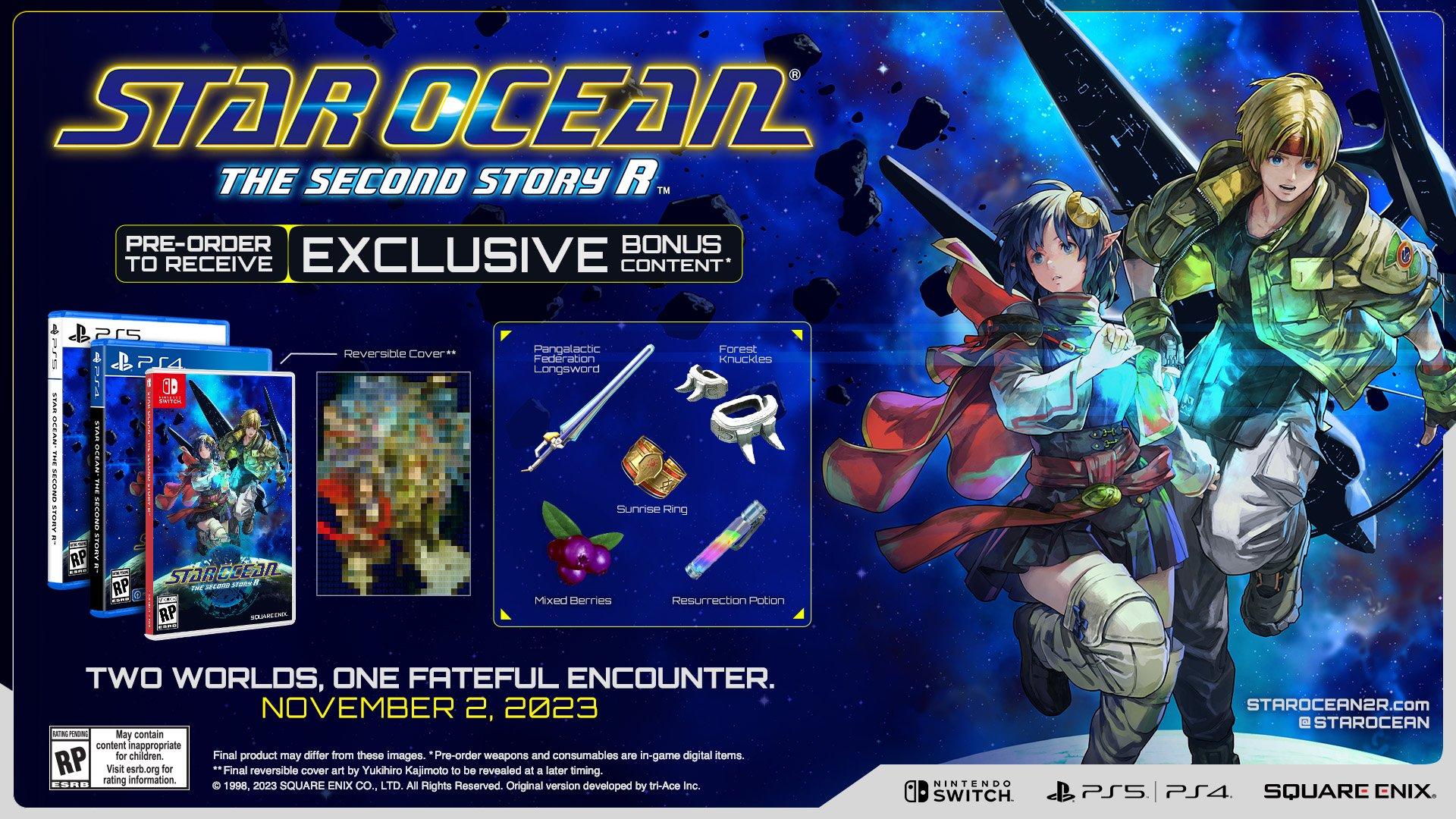 Star Ocean The Second Story R - Nintendo Switch | Square Enix