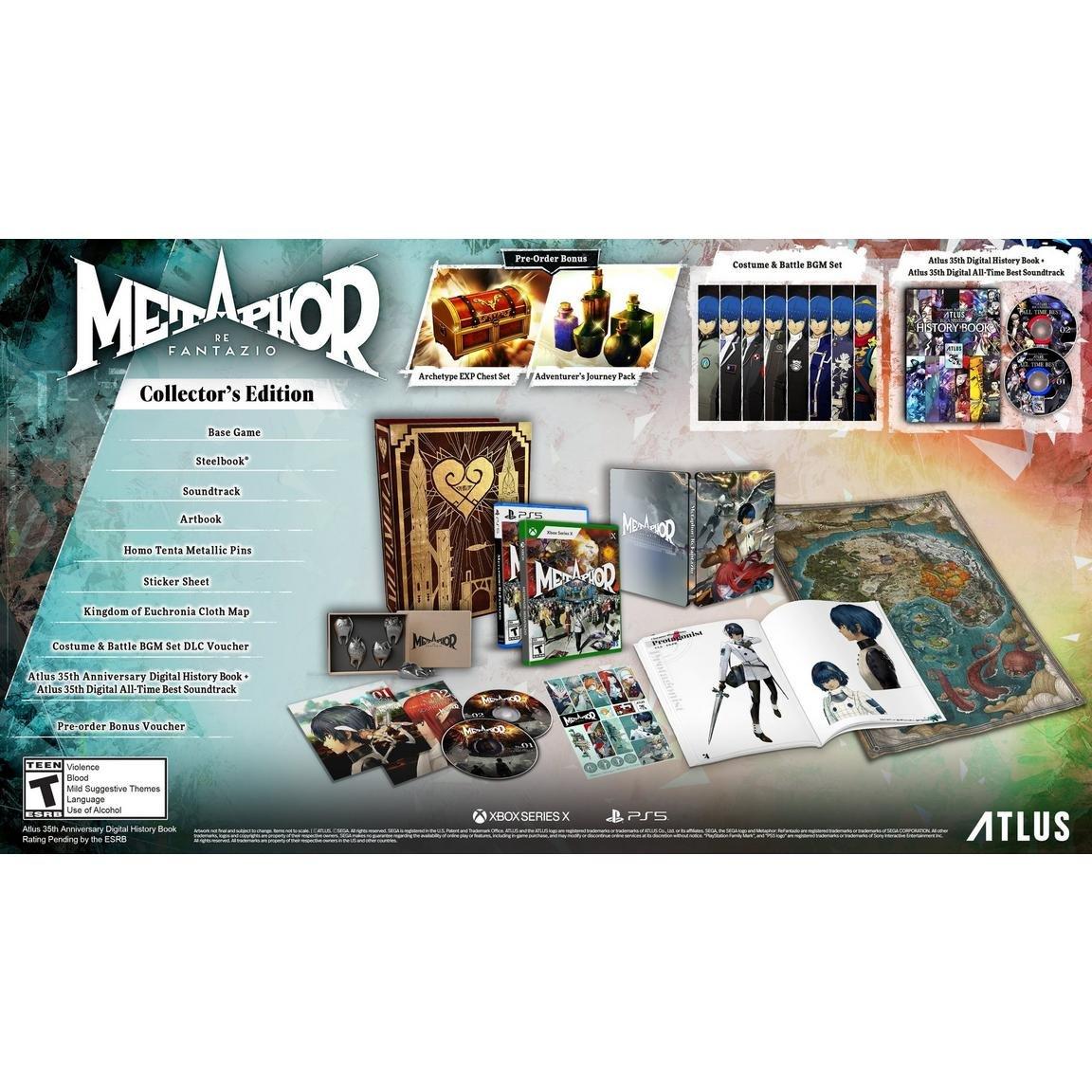 Metaphor: ReFantazio Collector's - Xbox Series X