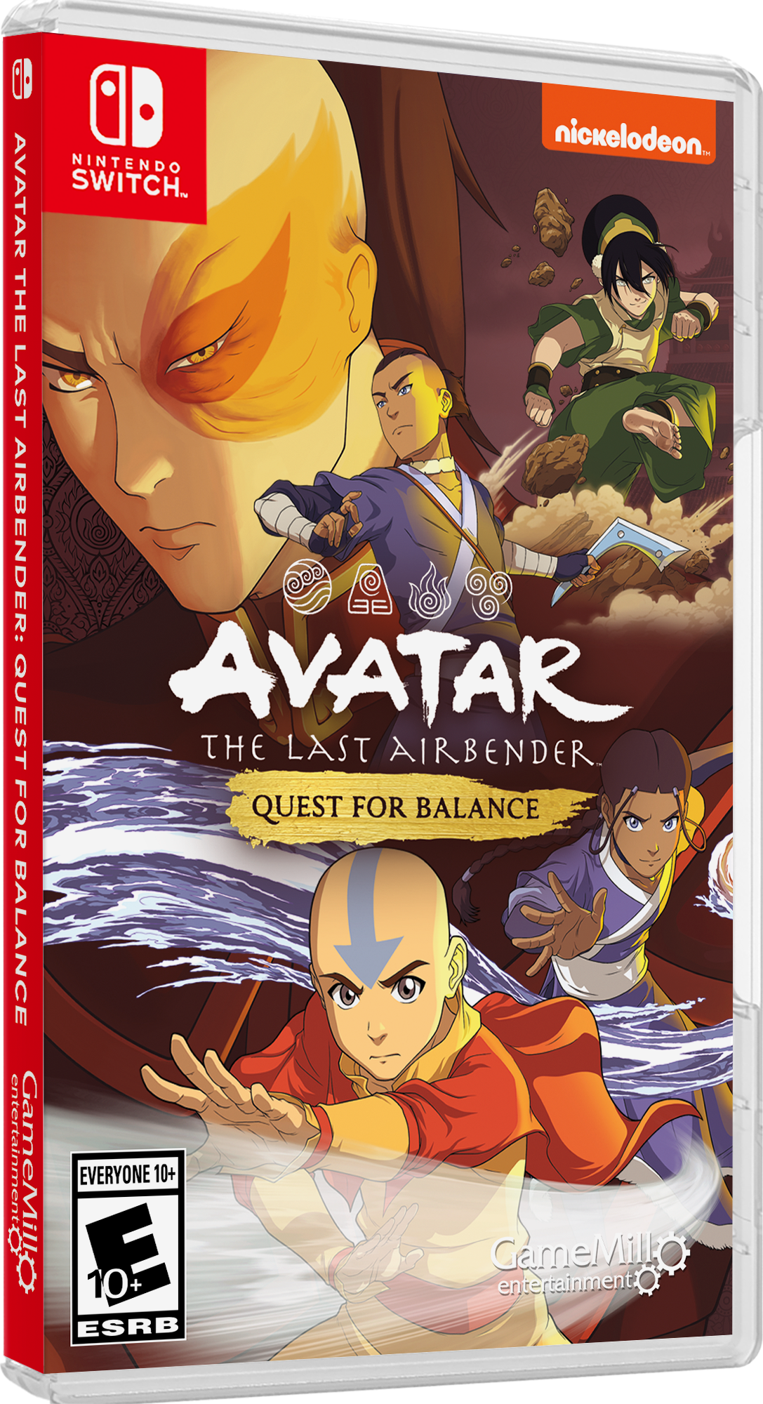 Avatar The Last Airbender Quest for Balance Nintendo Switch