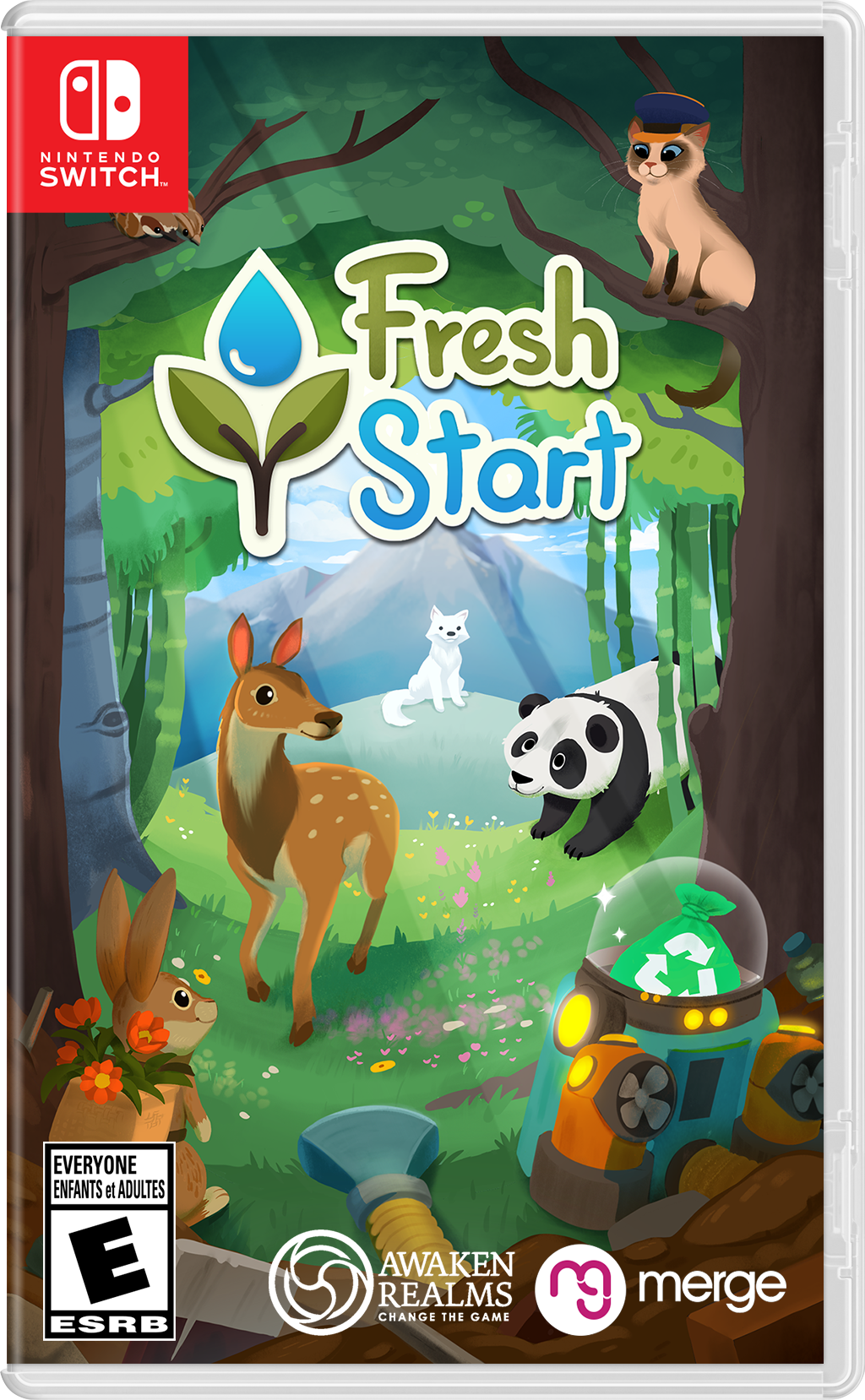 Fresh Start Cleaning Simulator - Nintendo Switch, Merge Games