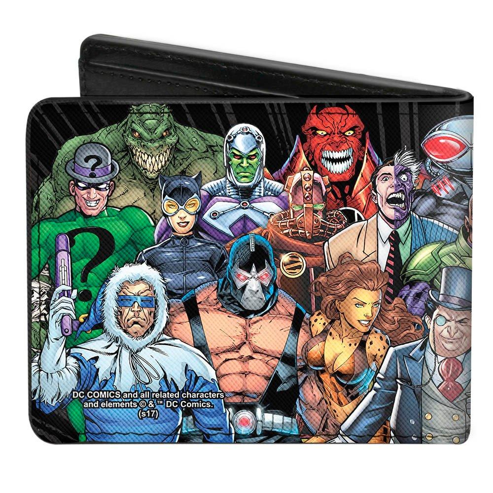 Buckle-Down DC Comics DC Villains Vegan Leather Bifold Wallet