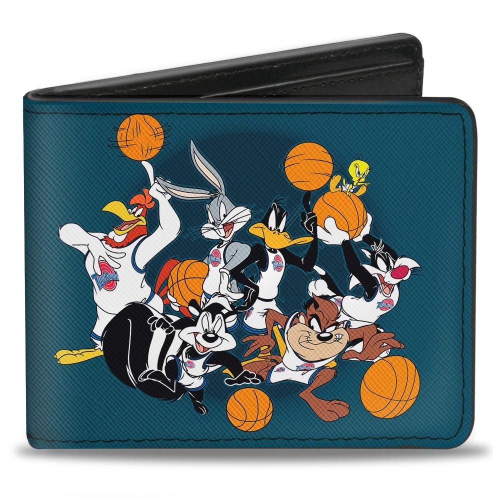 Buckle-Down Looney Tunes Space Jam Vegan Leather Bifold Wallet