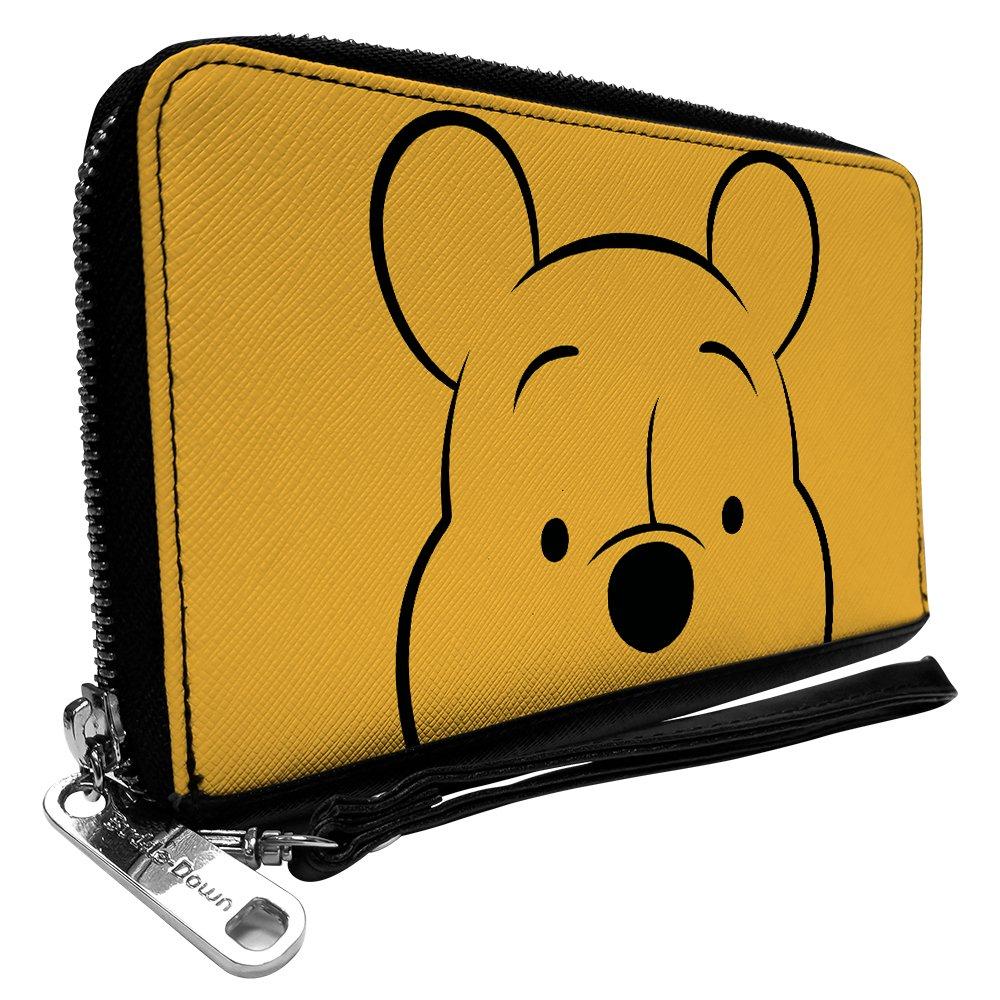Buckle-Down Disney Winnie the Pooh Polyurethane Zip Around Wallet