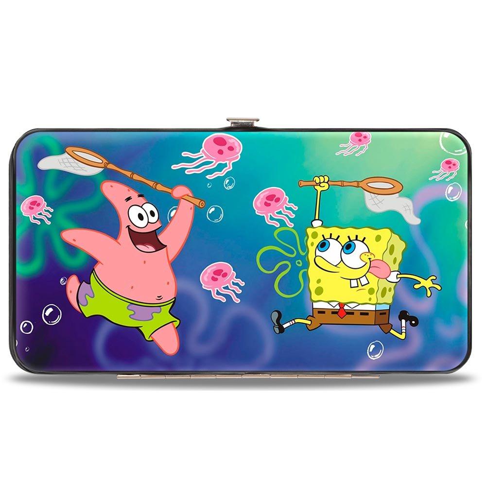 Buckle-Down Nickelodeon SpongeBob SquarePants Polyurethane Hinged Wallet