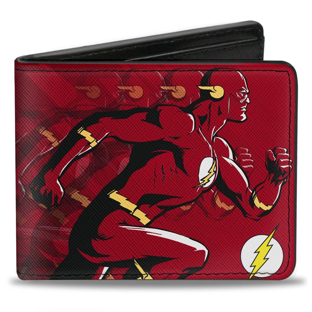 Buckle-Down DC Comics The Flash Polyurethane Bifold Wallet