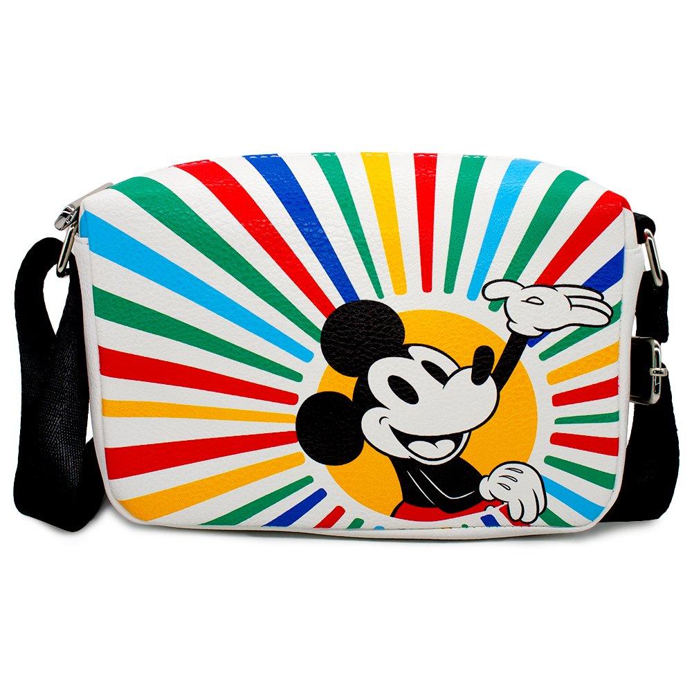 Buckle-Down Disney Mickey Mouse Smiling Up Pose Cross Body Bag