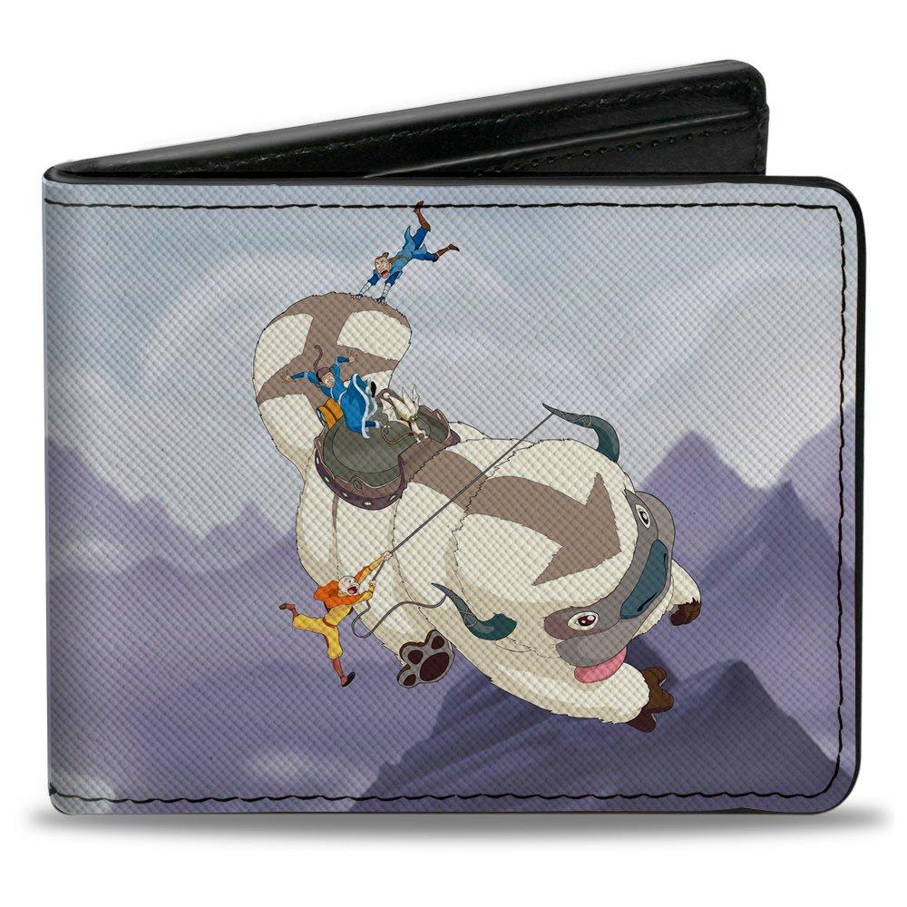 Avatar: The Last Airbender Appa Carrying Over Mountains Bi-Fold Wallet