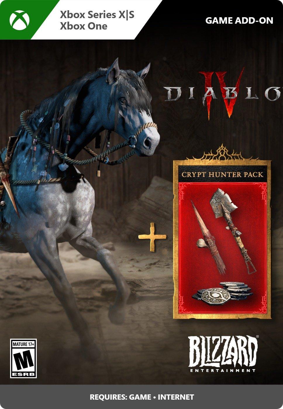 Diablo IV Crypt Hunter Pack DLC - Xbox Series X/S, Xbox One