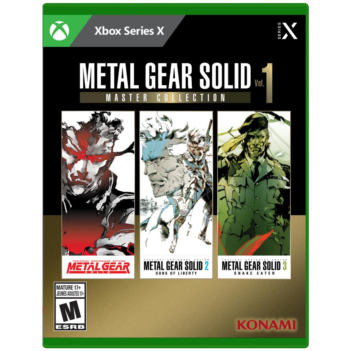 Metal Gear Solid: Master Collection Vol.1 - Xbox Series X, Xbox One, Pre-Owned