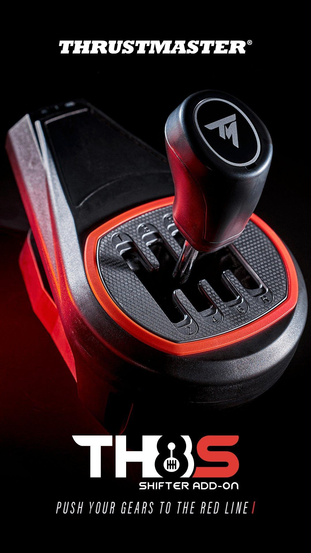 Thrustmaster TH8S Shifter Add-On 8-Gear Shifter for Racing